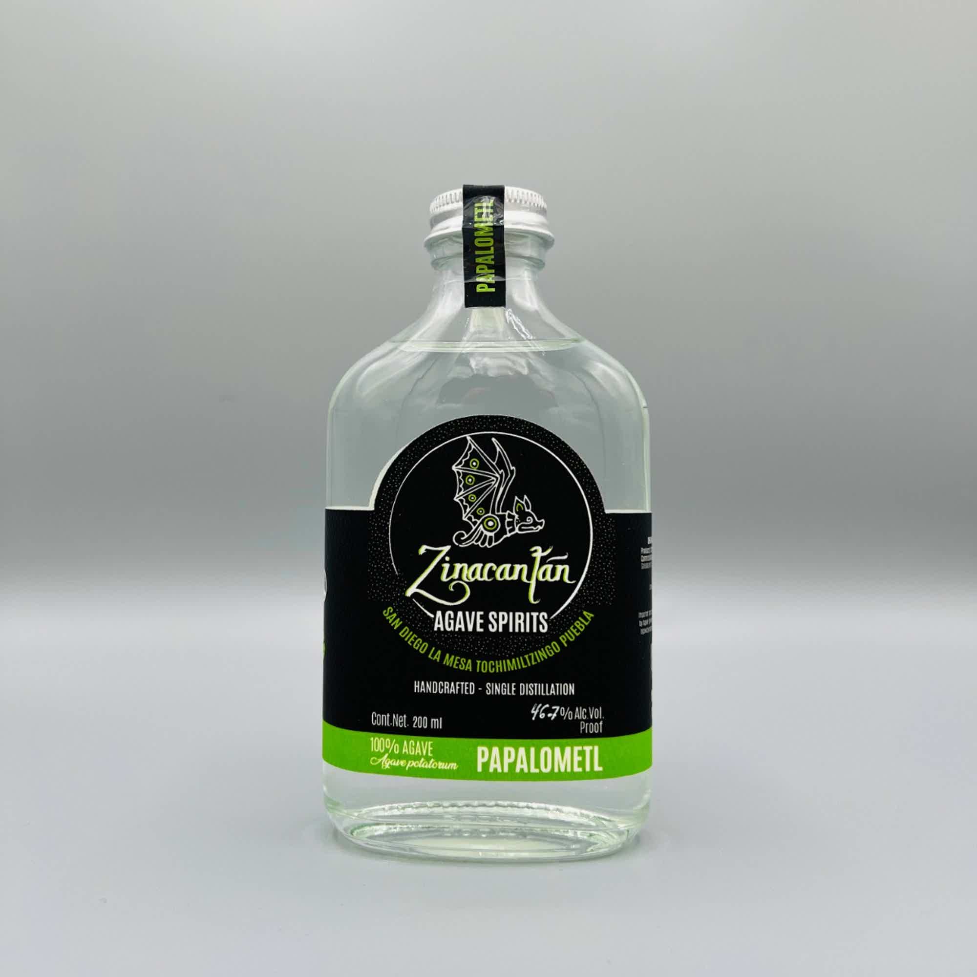 ZINACANTAN 2023 PAPALOMETL CUERO | 200 ML 48.0% 0.2L, Spirits