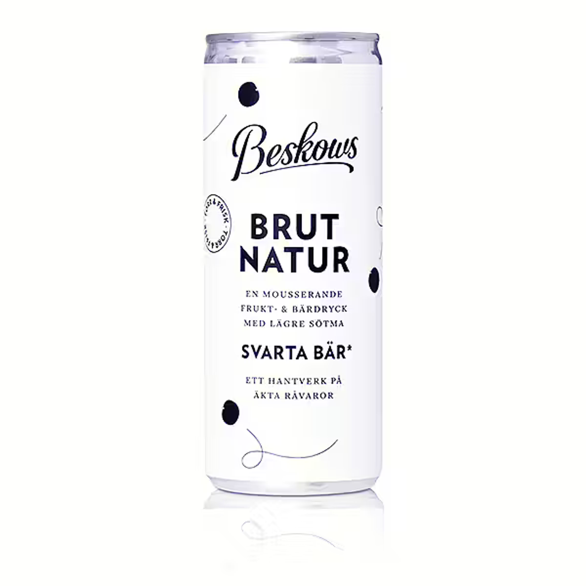 Nolo Collective - Beskows Brut Natur - Svarta Bär 250 ml 0.0% 0.25L, Non alcohol
