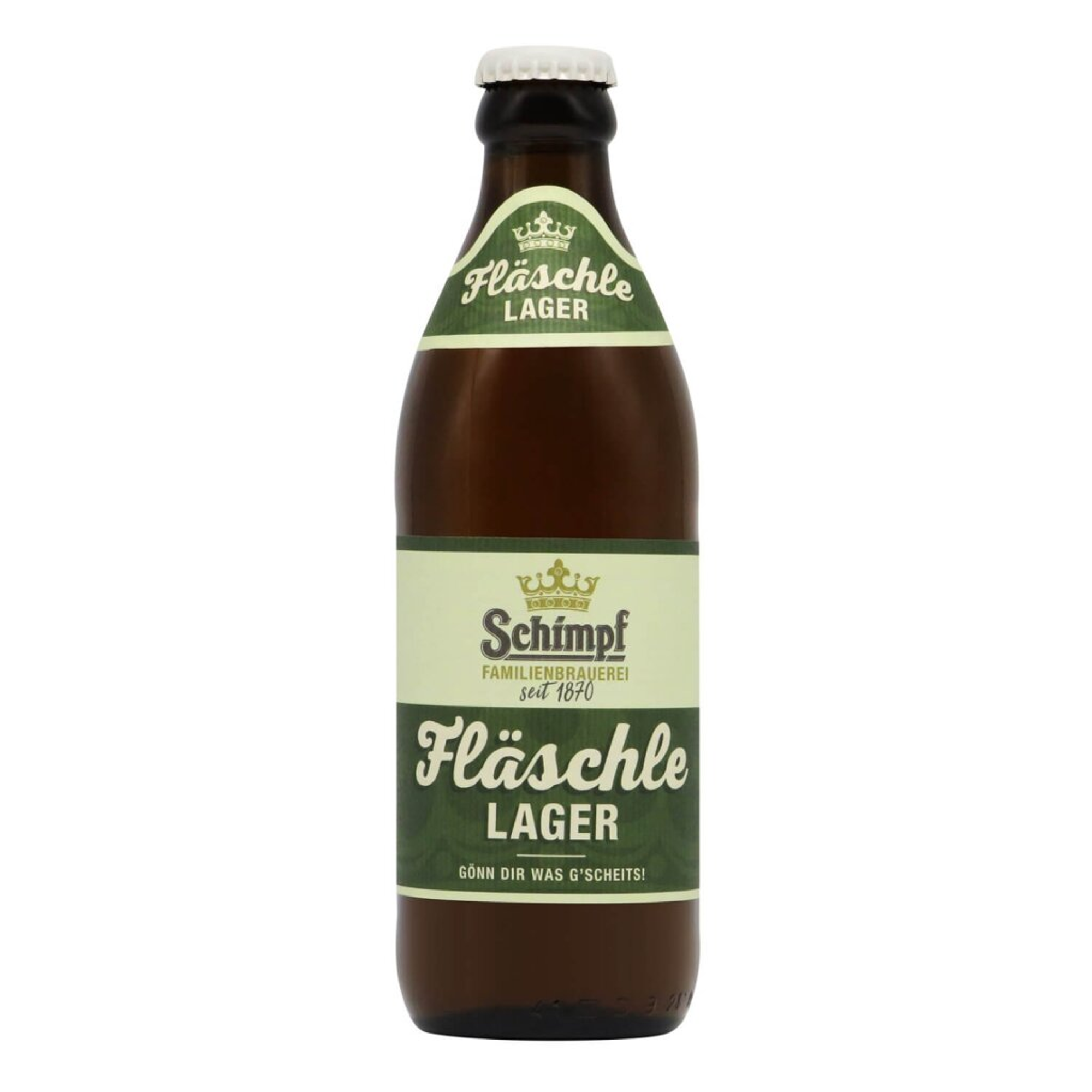 Schimpf Fläschle Lager 0,33l 5.0% 0.33L, Beer
