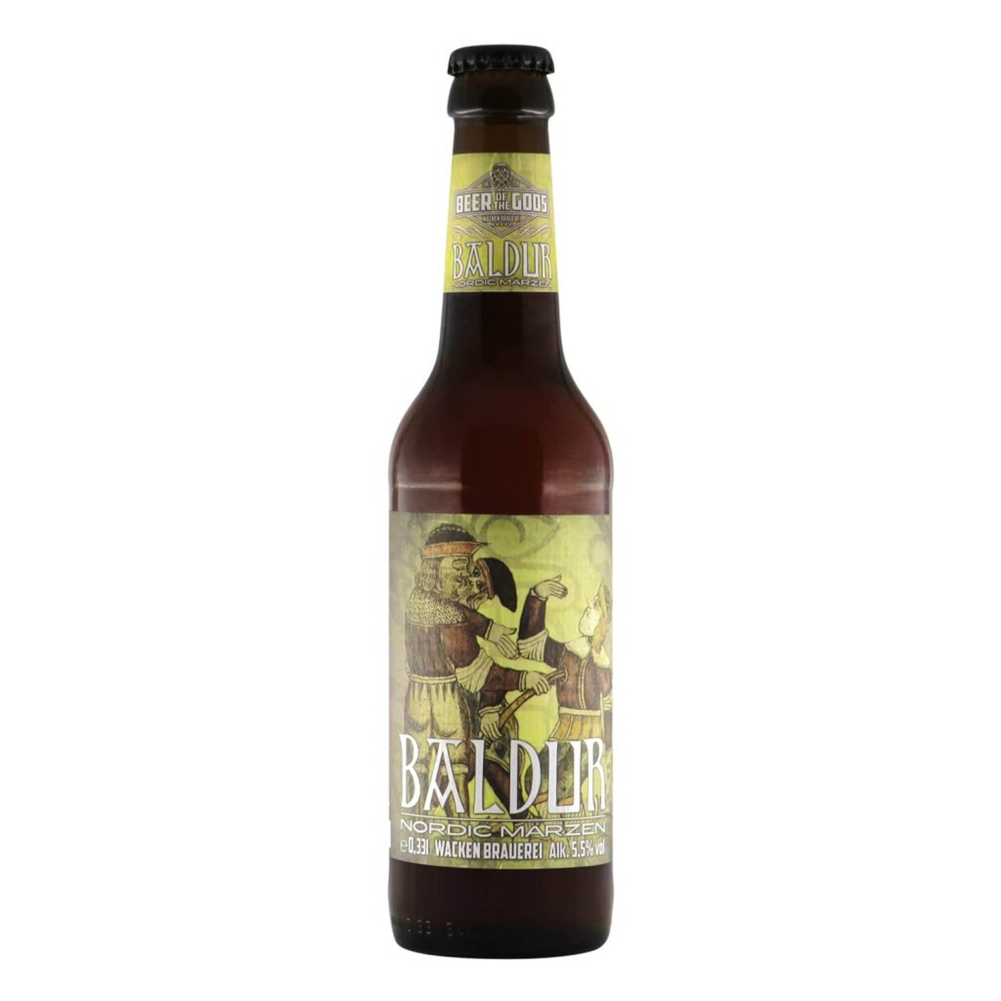 Wacken Baldur Nordic Märzen 0,33l 5.5% 0.33L, Beer