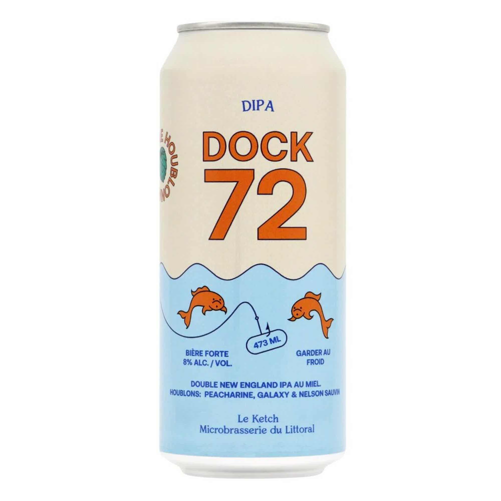 Le Ketch Dock 72 Double New England IPA 0,473l 8.0% 0.473L, Beer