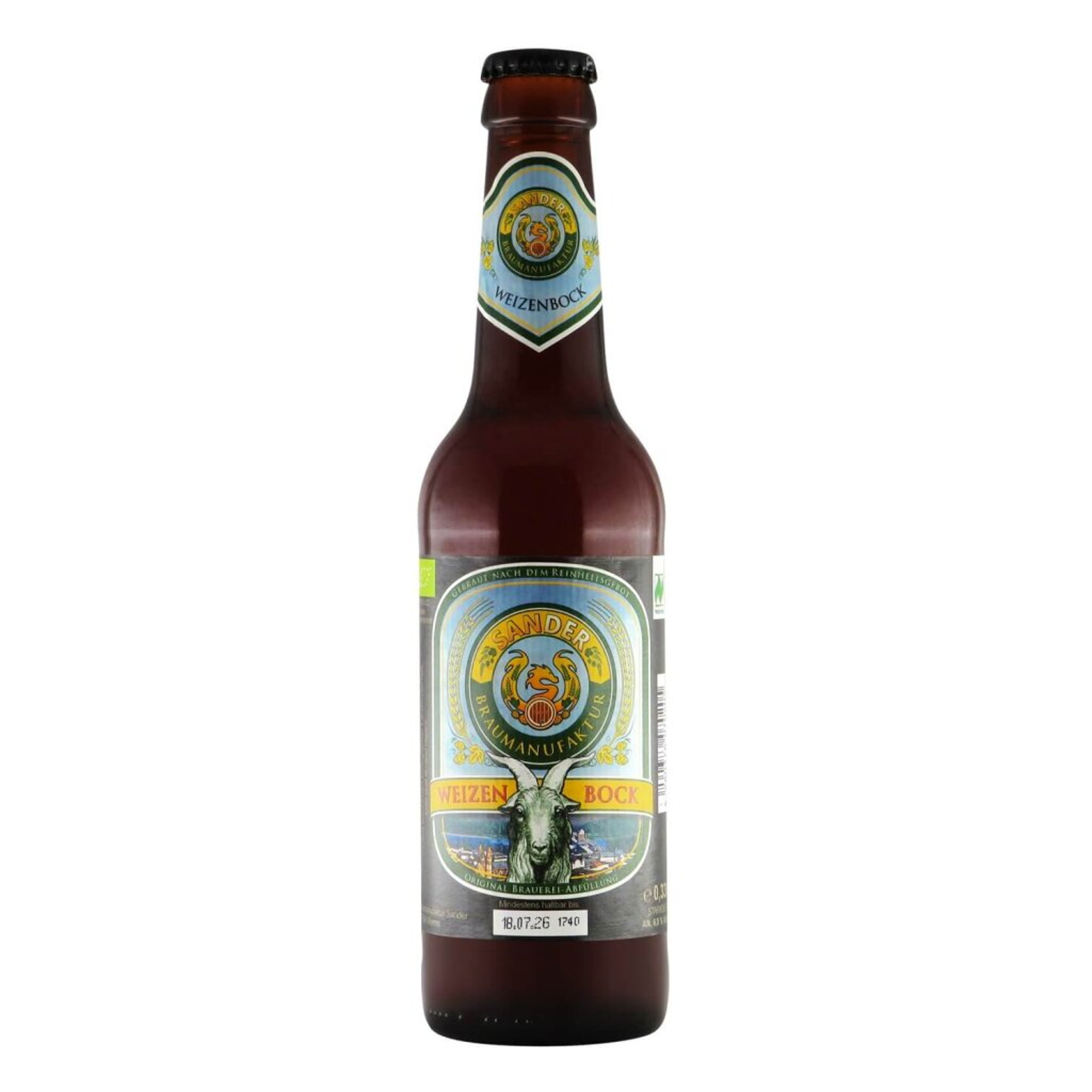 Sander Weizenbock 0,33l 6.8% 0.33L, Beer