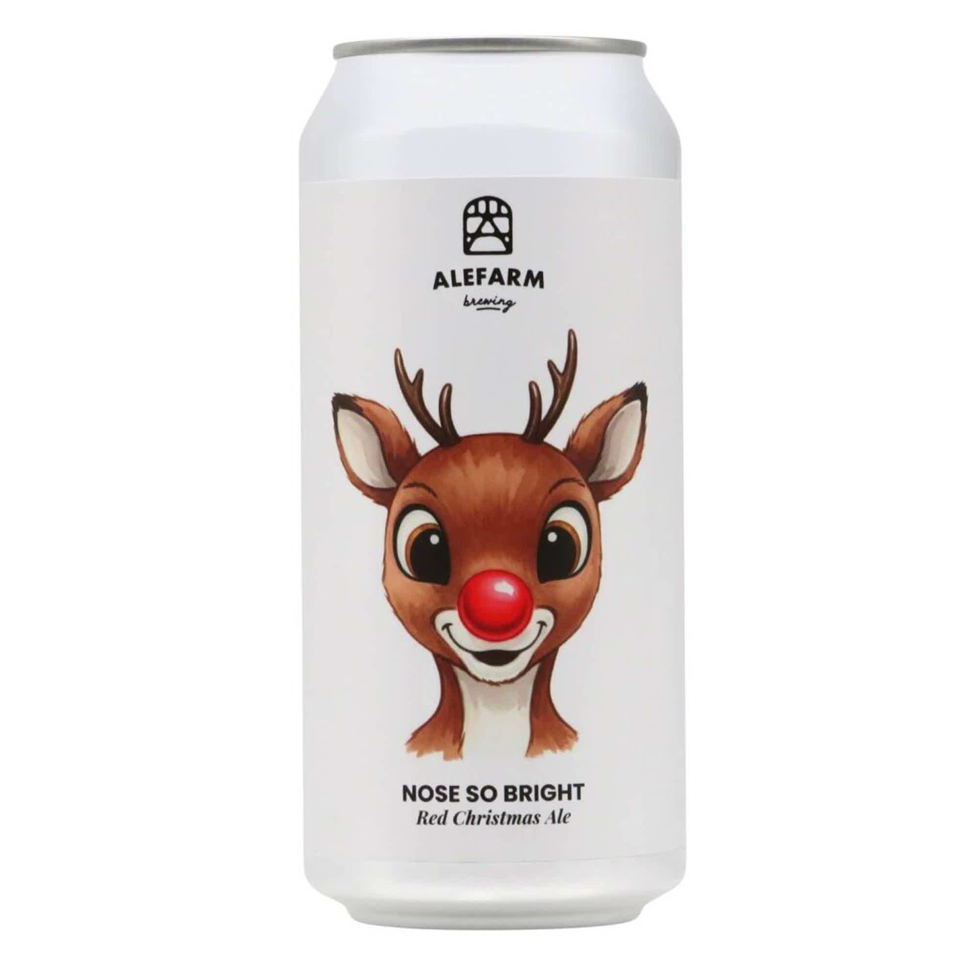 Alefarm Nose So Bright Red Christmas Ale 0,44l 5.0% 0.44L, Beer