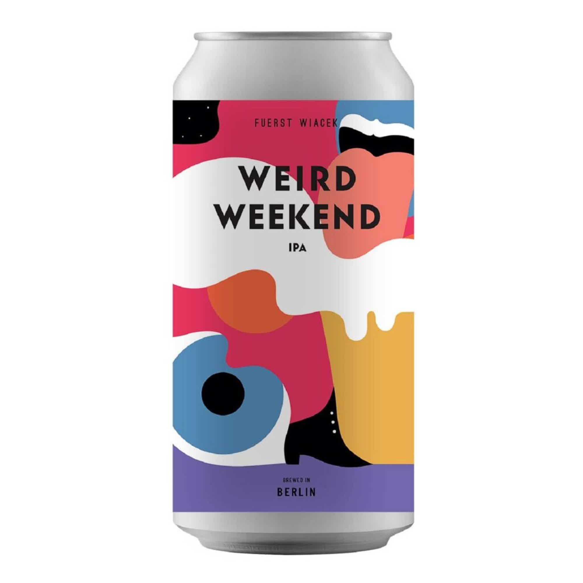 Fuerst Wiacek Weird Weekend IPA (NEW BATCH 26) 0,44l 6.2% 0.44L, Beer