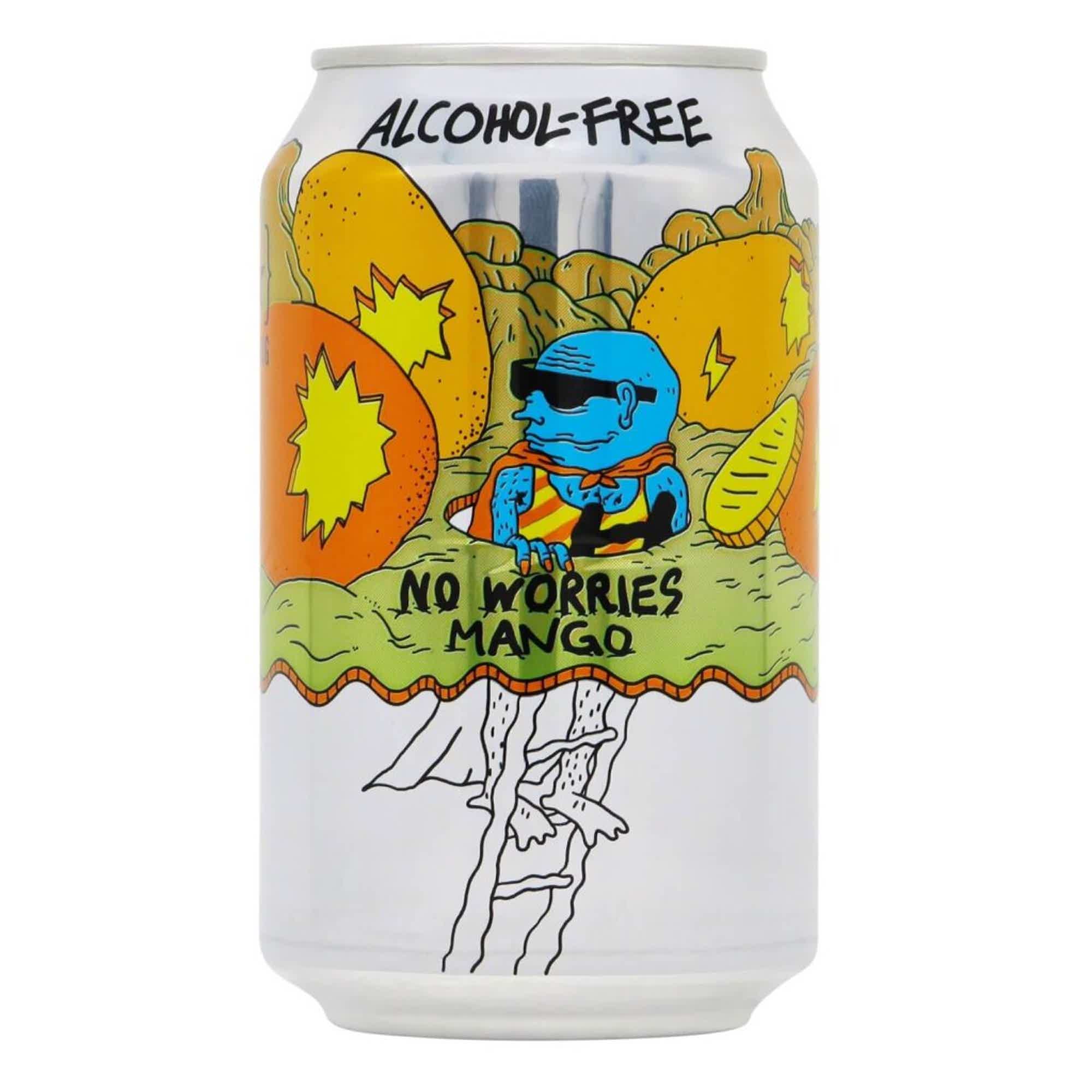 Lervig No Worries Mango Alkoholfrei 0,33l 0.5% 0.33L, Beer