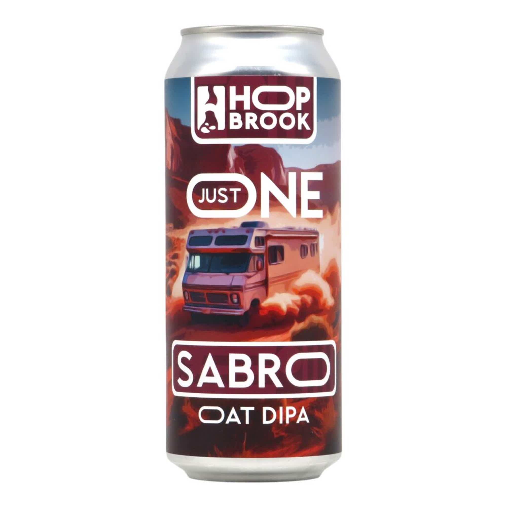 Hop Brook Just One Sabro Oat DIPA 0,5l 7.1% 0.5L, Beer