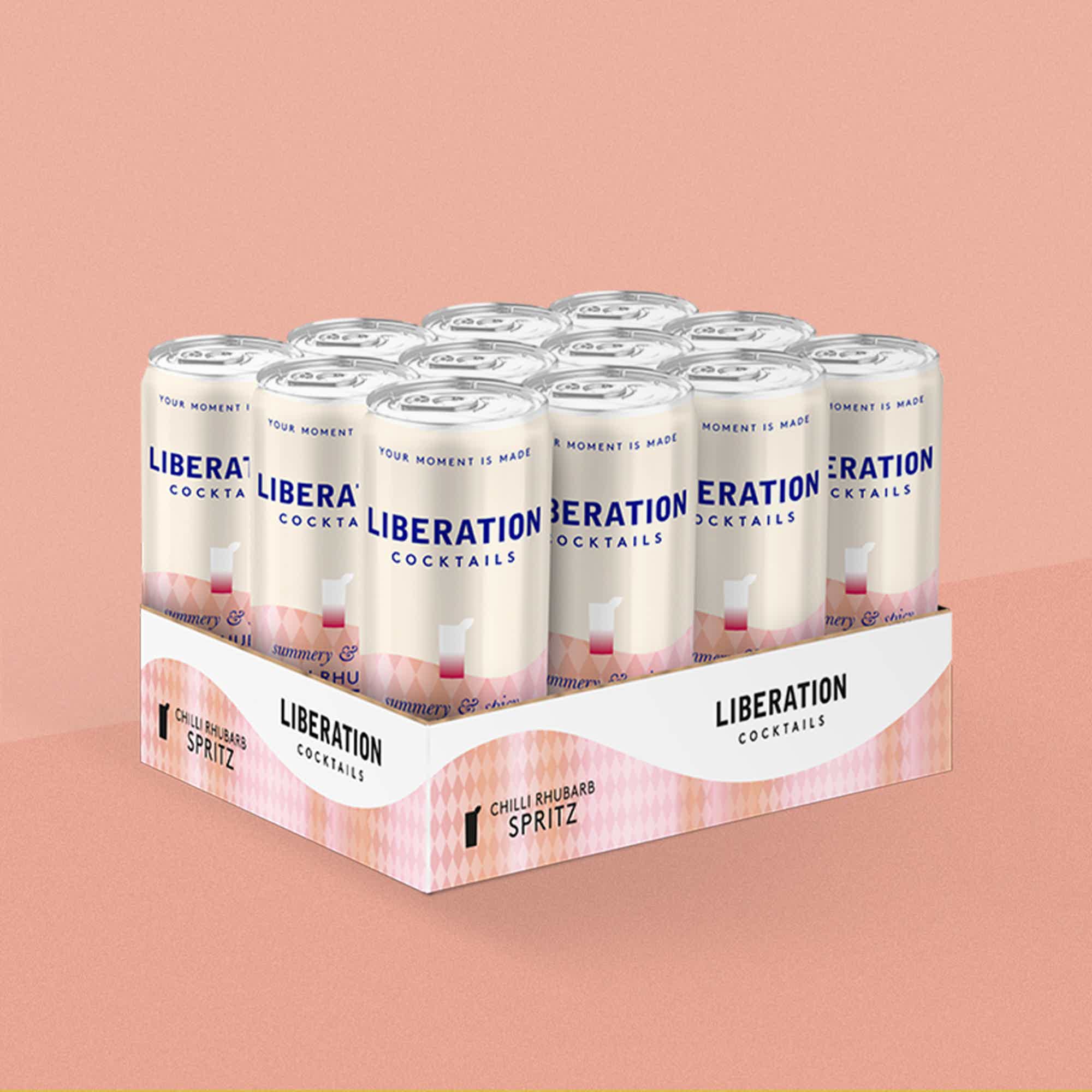Chilli Rhubarb Spritz 0.0% 12 Can Pack: Chilli Rhubarb Spritz