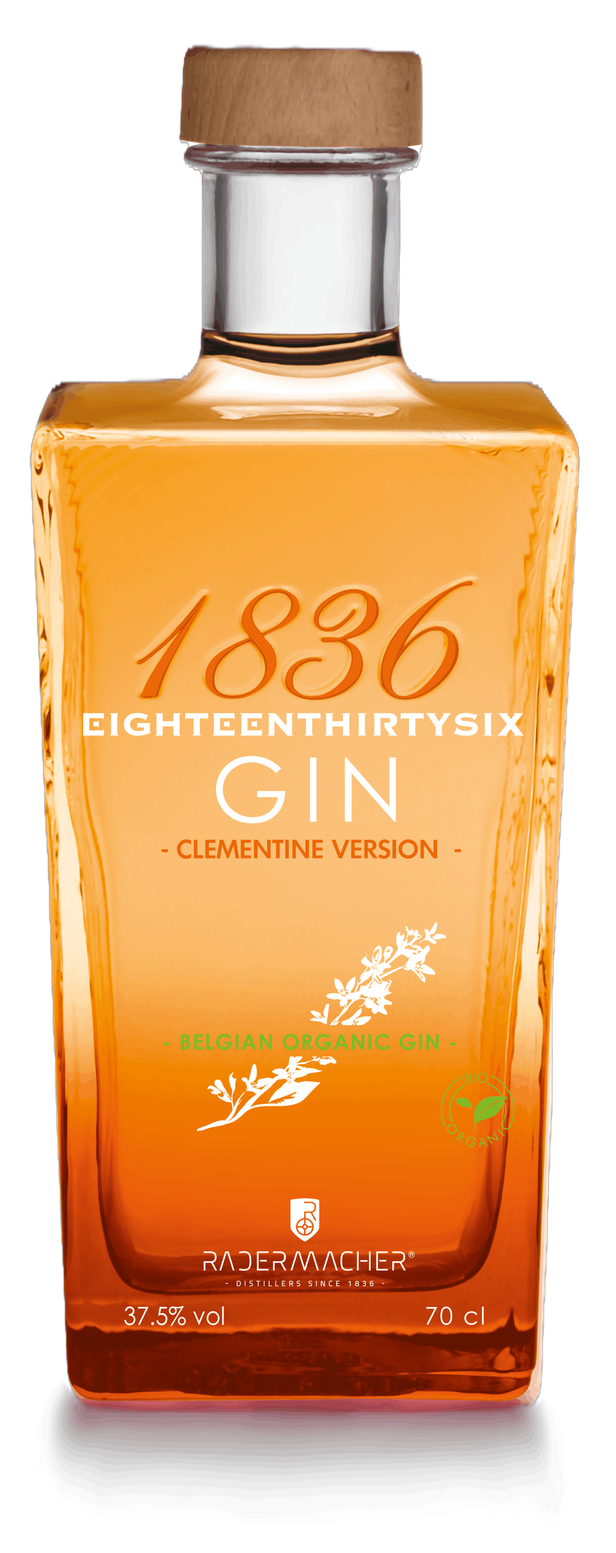 1836 Gin Clementine 37.5% 0.7L, Spirits