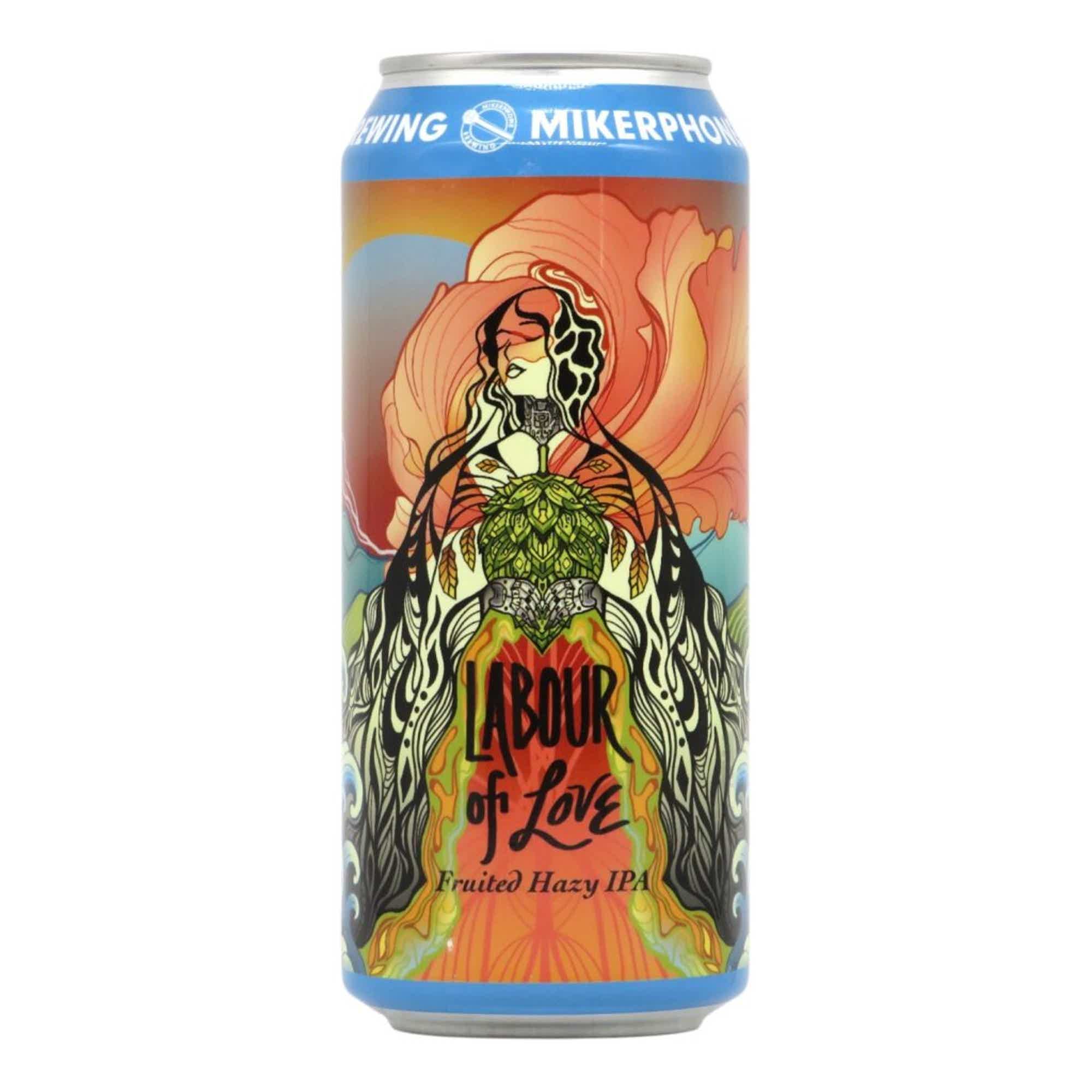 Mikerphone Labour Of Love New England IPA 0,473l 6.5% 0.473L, Beer