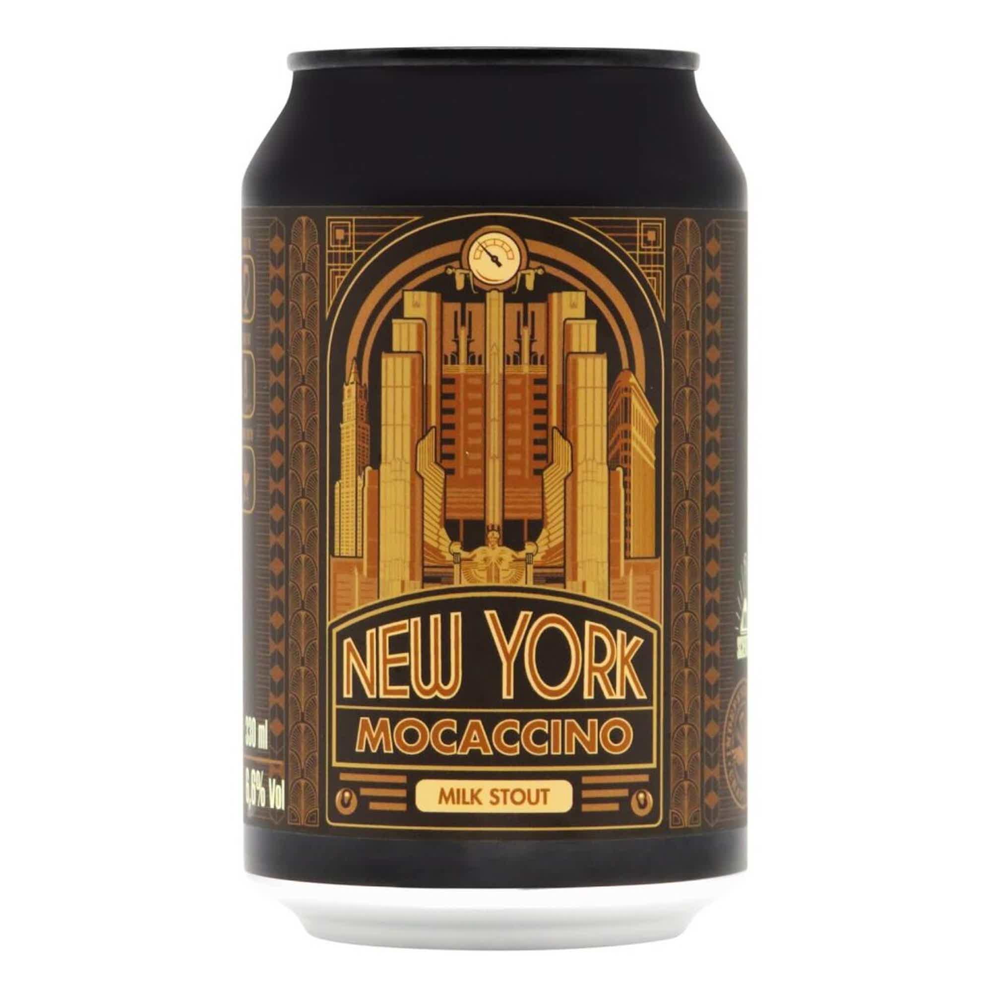 Mad Scientist New York Mocaccino Coffee & Vanilla Milk Stout 0,33l 6.6% 0.33L, Beer