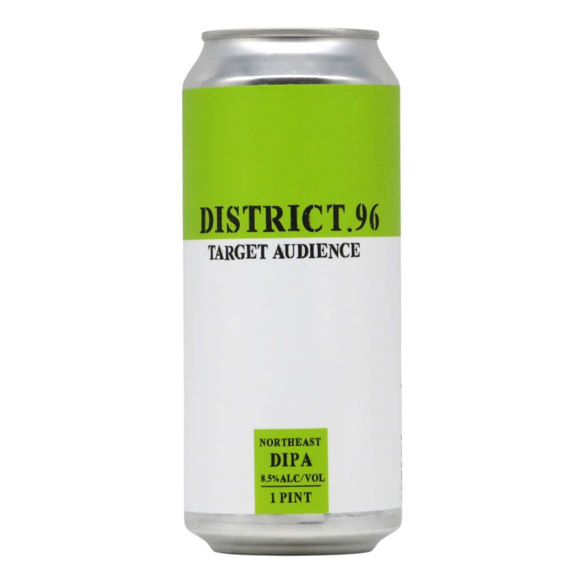District 96 Target Audience Double IPA 0,473l 8.5% 0.473L, Beer