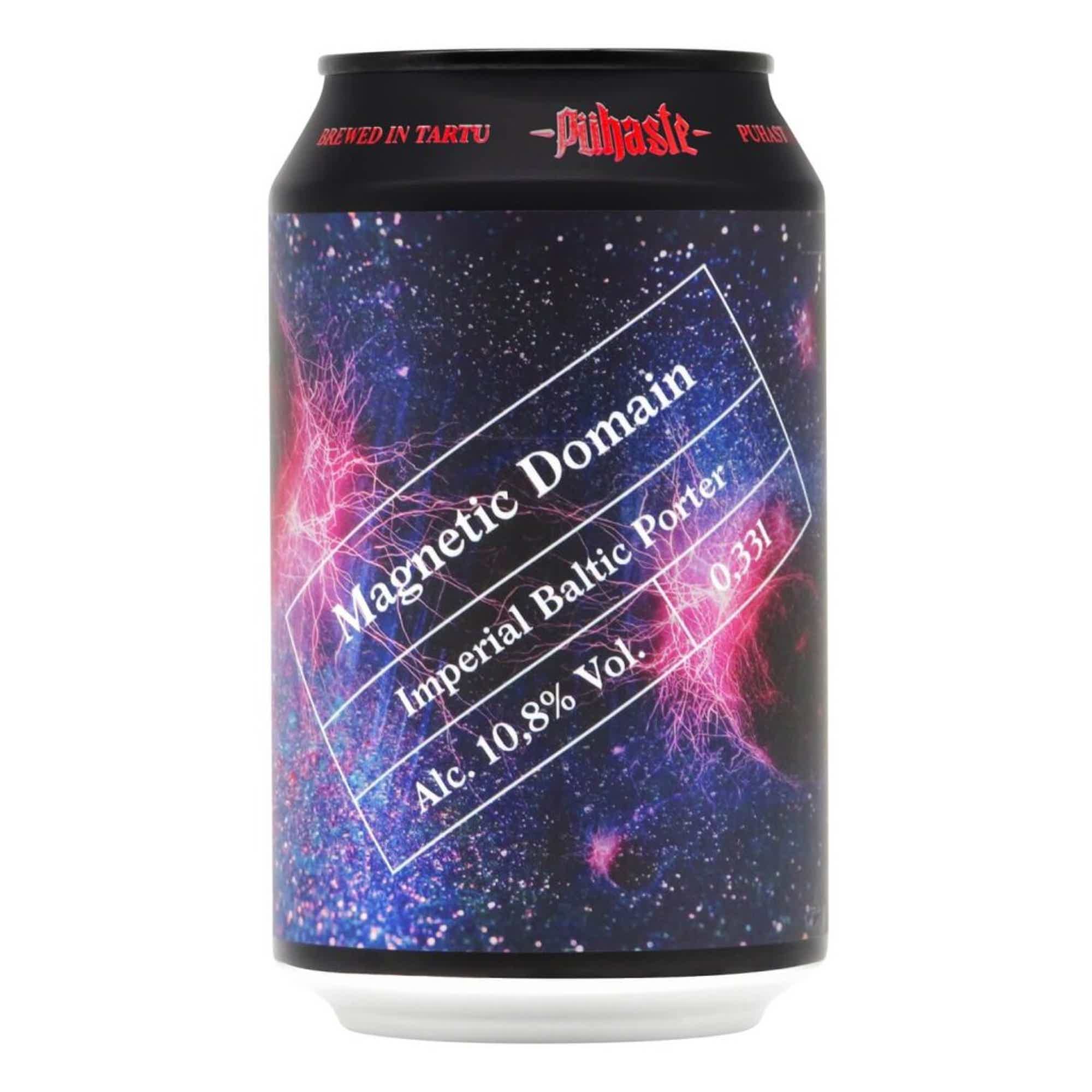 Pühaste/Ziemia Obiecana Magnetic Domain Imperial Baltic Porter 0,33l 10.8% 0.33L, Beer