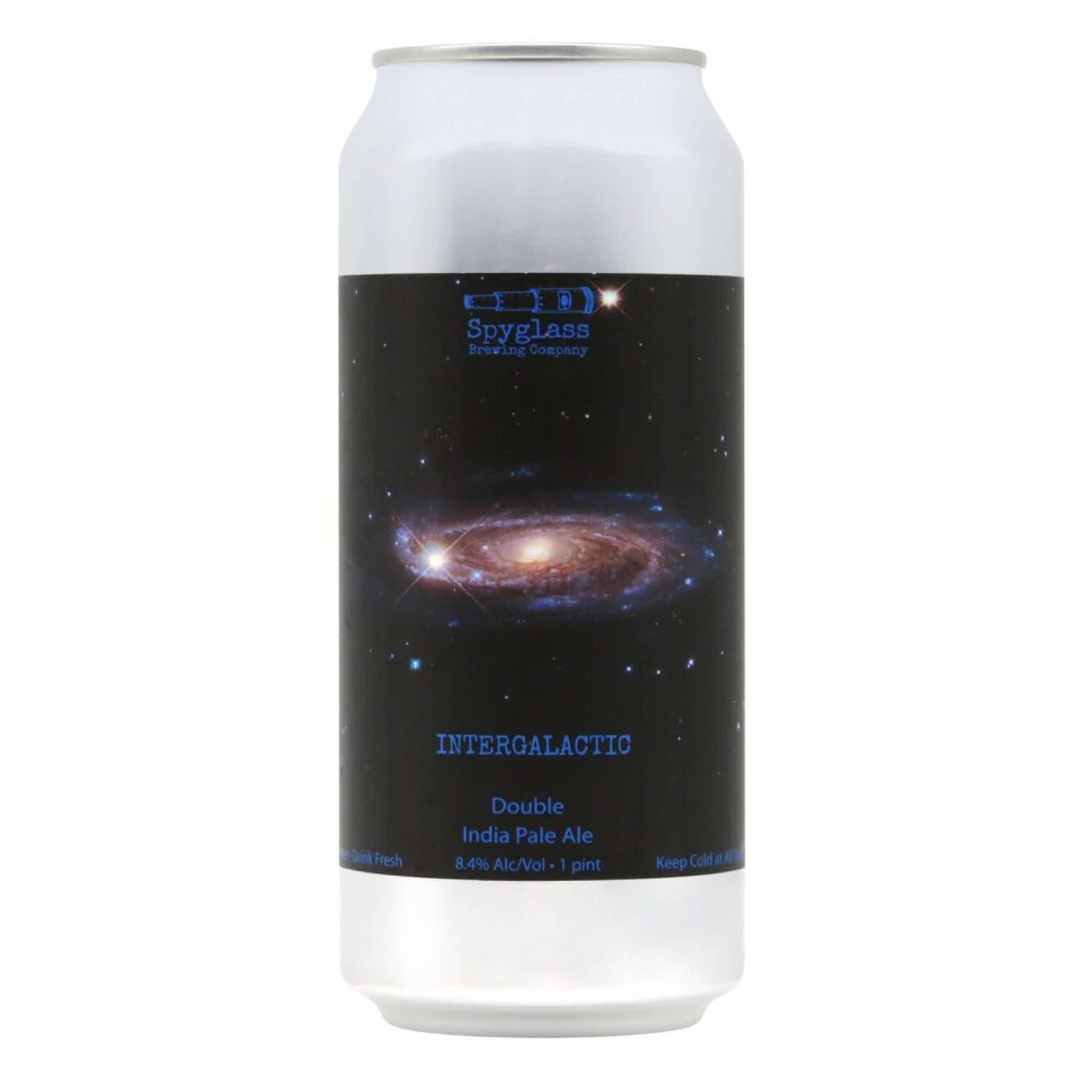 Spyglass Intergalactic Double New England IPA 0,473l 8.4% 0.473L, Beer
