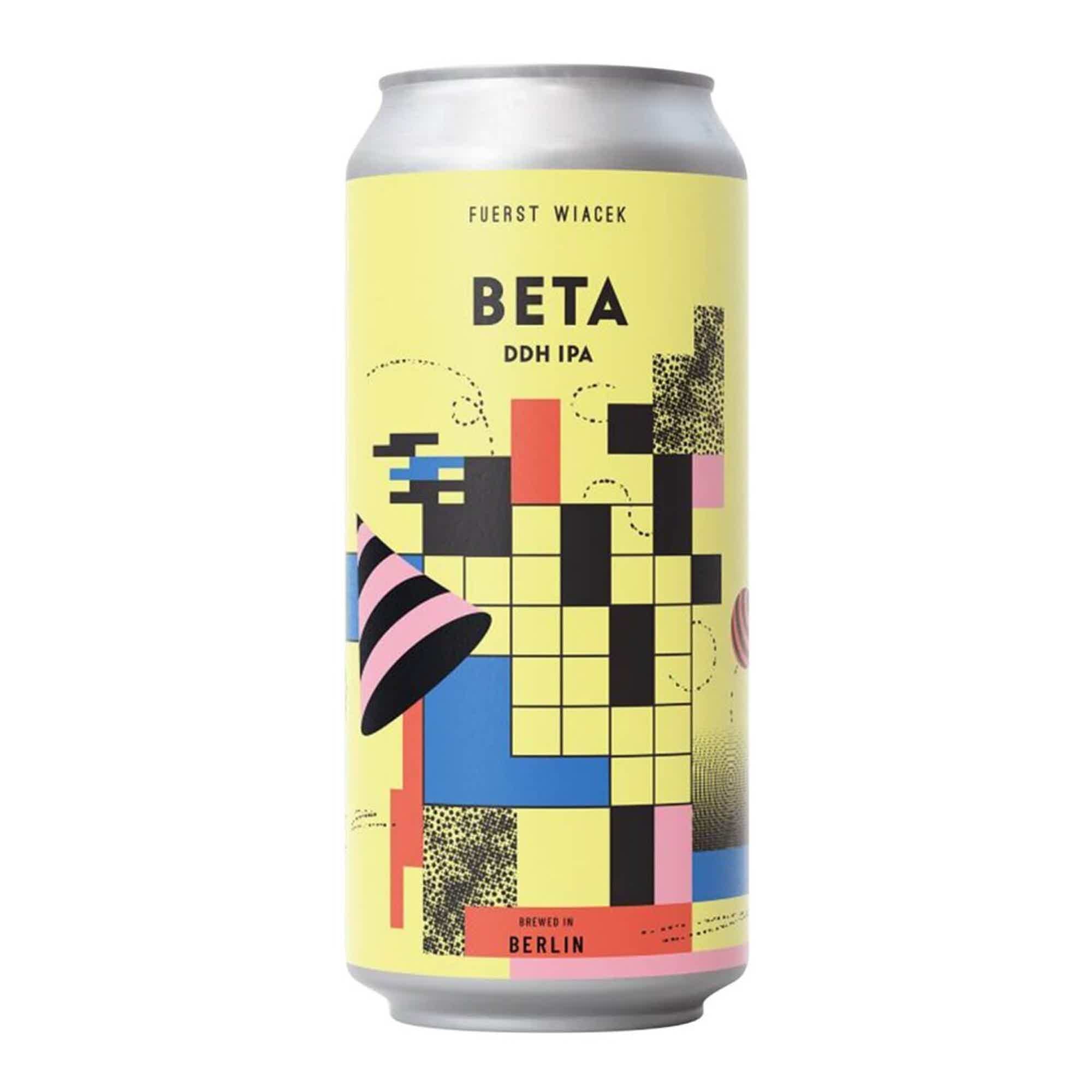Fuerst Wiacek Beta DDH IPA (NEW BATCH 26) 0,44l 6.8% 0.44L, Beer