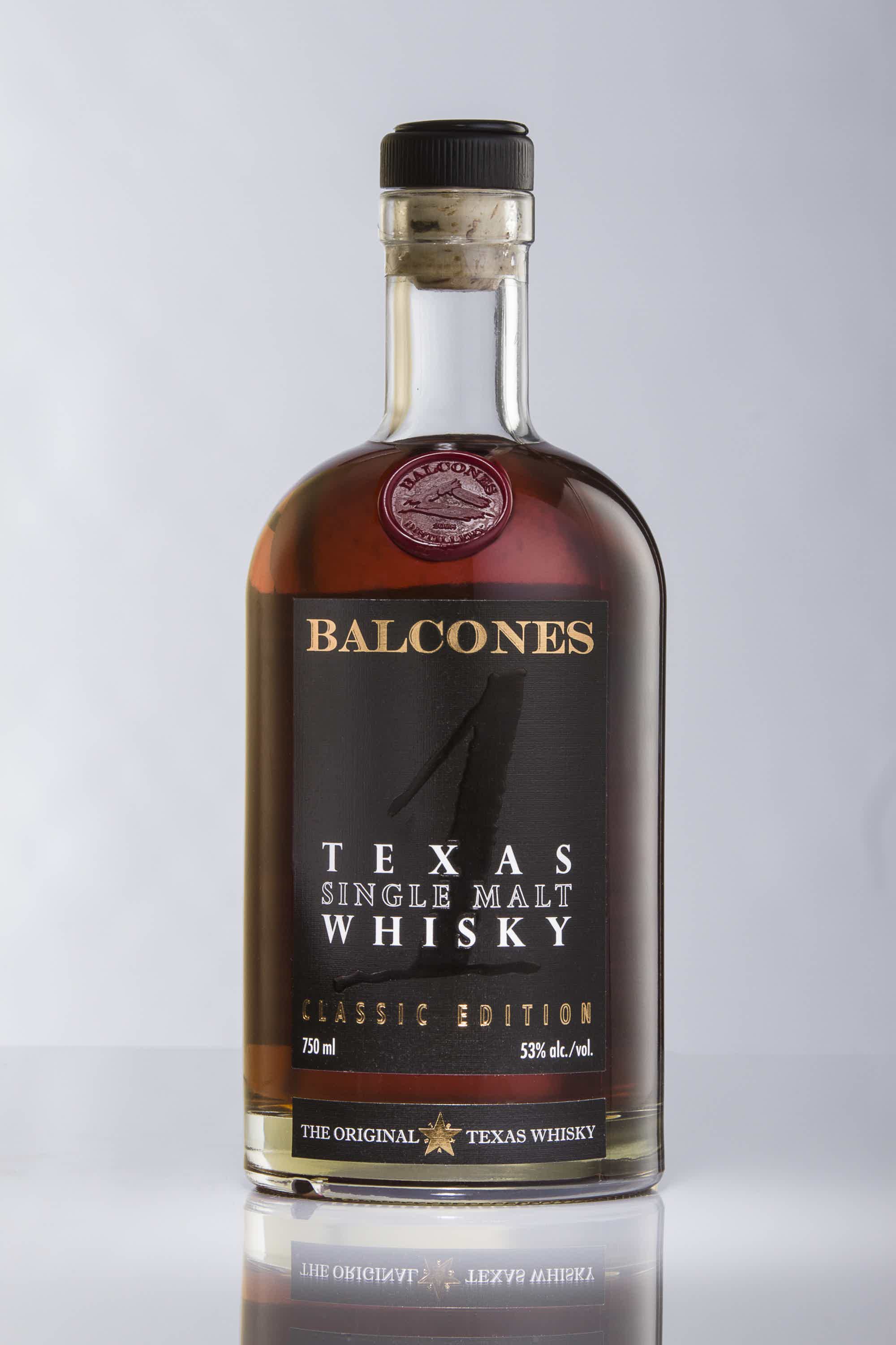 Balcones Texas '1' Single Malt Whisky 53.0% 0.7L, Spirits