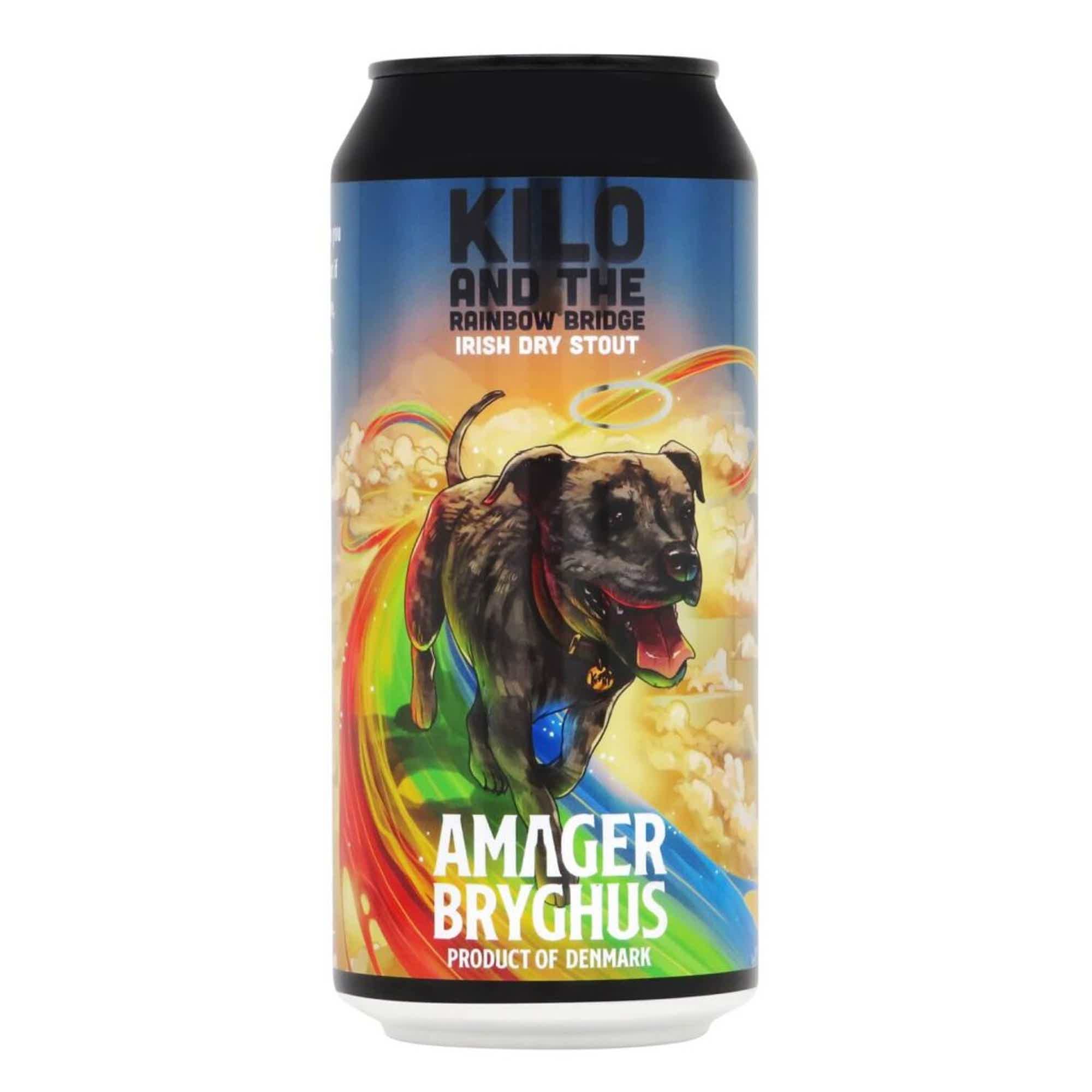 Amager Kilo And The Rainbow Bridge Irish Dry Stout 0,44l 4.2% 0.44L, Beer