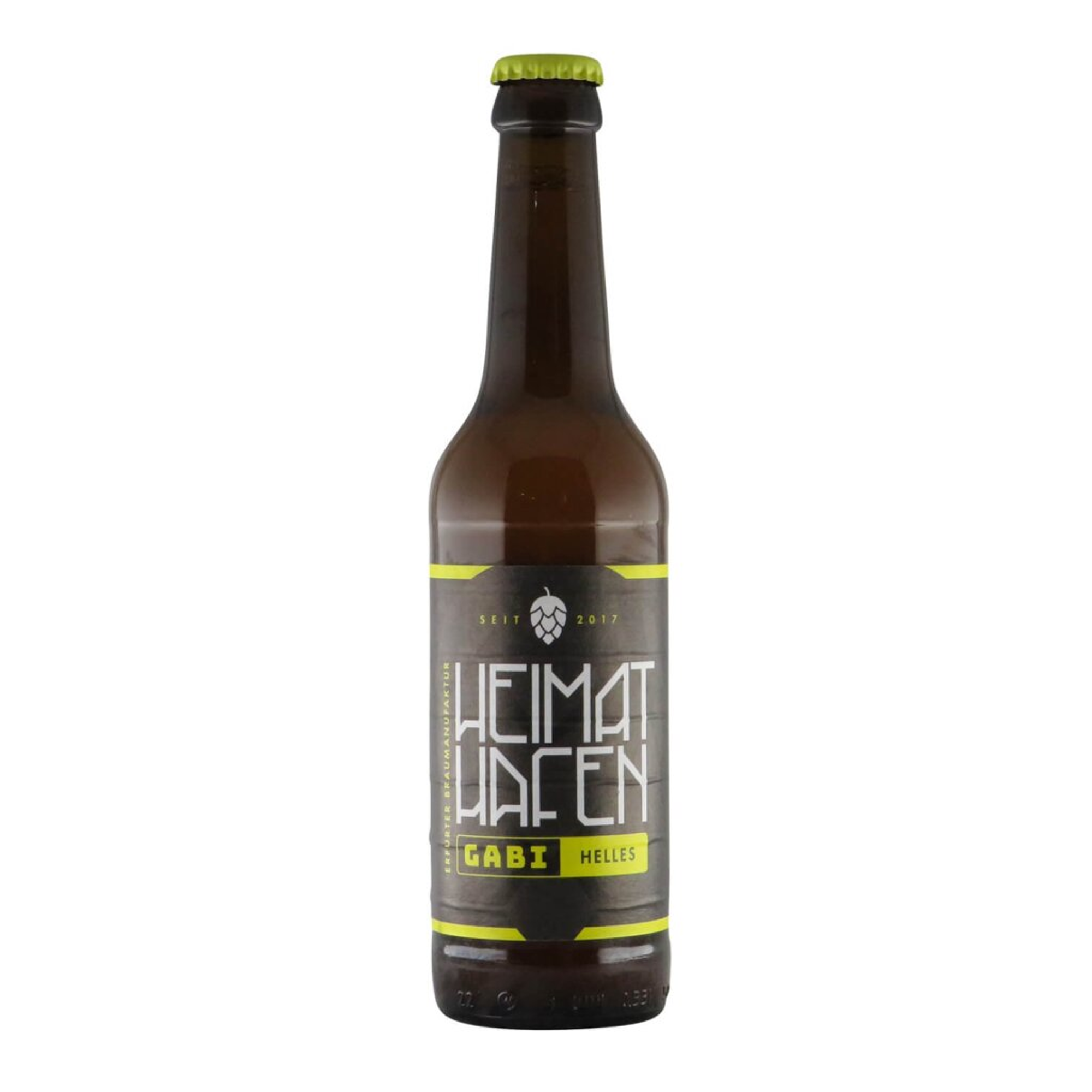 Heimathafen Gabi Helles 0,33l 4.9% 0.33L, Beer