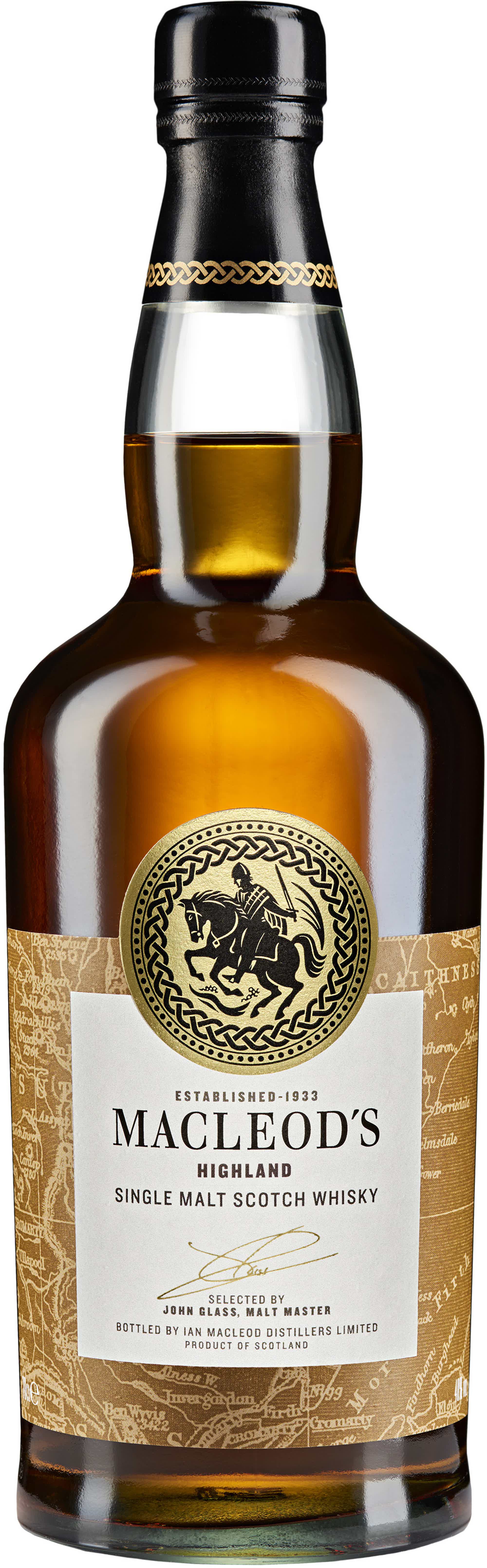 Ian Macleod - Macleod's Highland Single Malt Scotch Whisky 70cl 40.0% 0.7L, Spirits