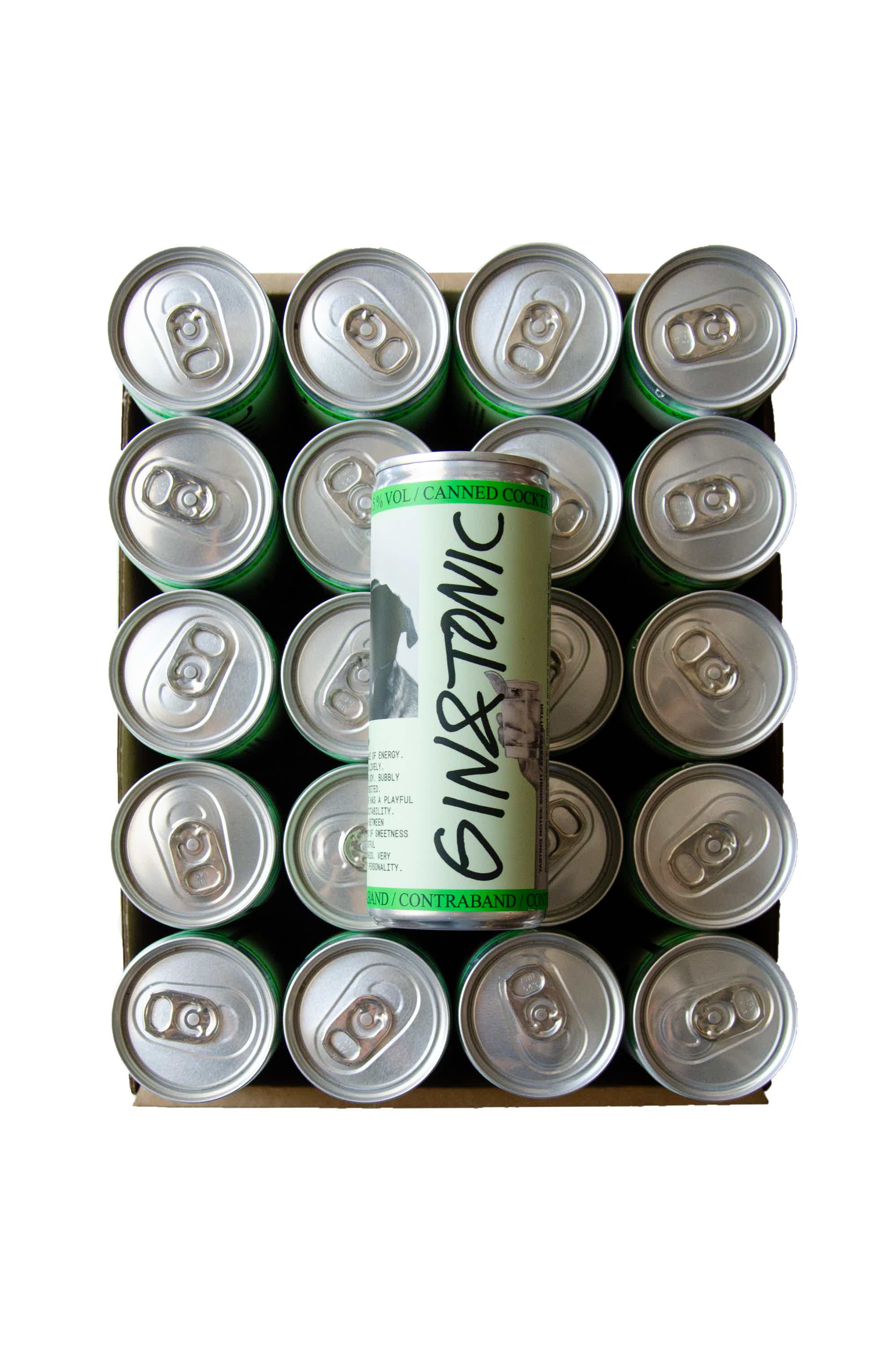Gin & Tonic 20-pack: Contraband Gin&Tonic