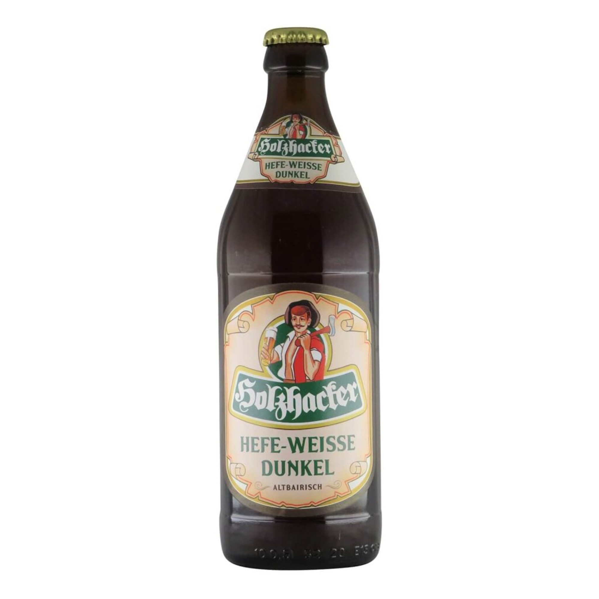 Hohenthanner Holzhacker Hefe-Weisse Dunkel 0,5l 5.5% 0.5L, Beer