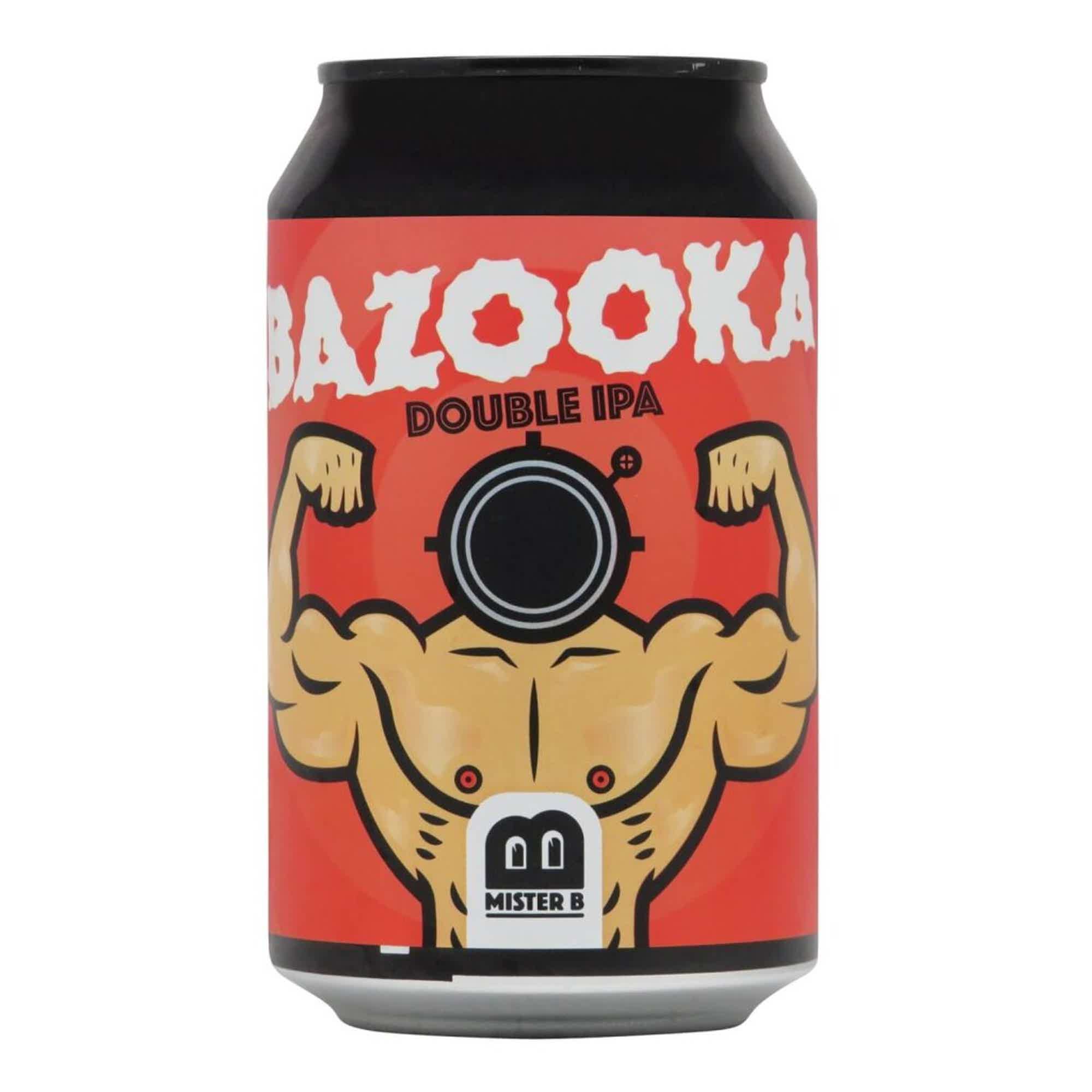 Mister B BAZOOKA Double IPA 0,33l 8.2% 0.33L, Beer