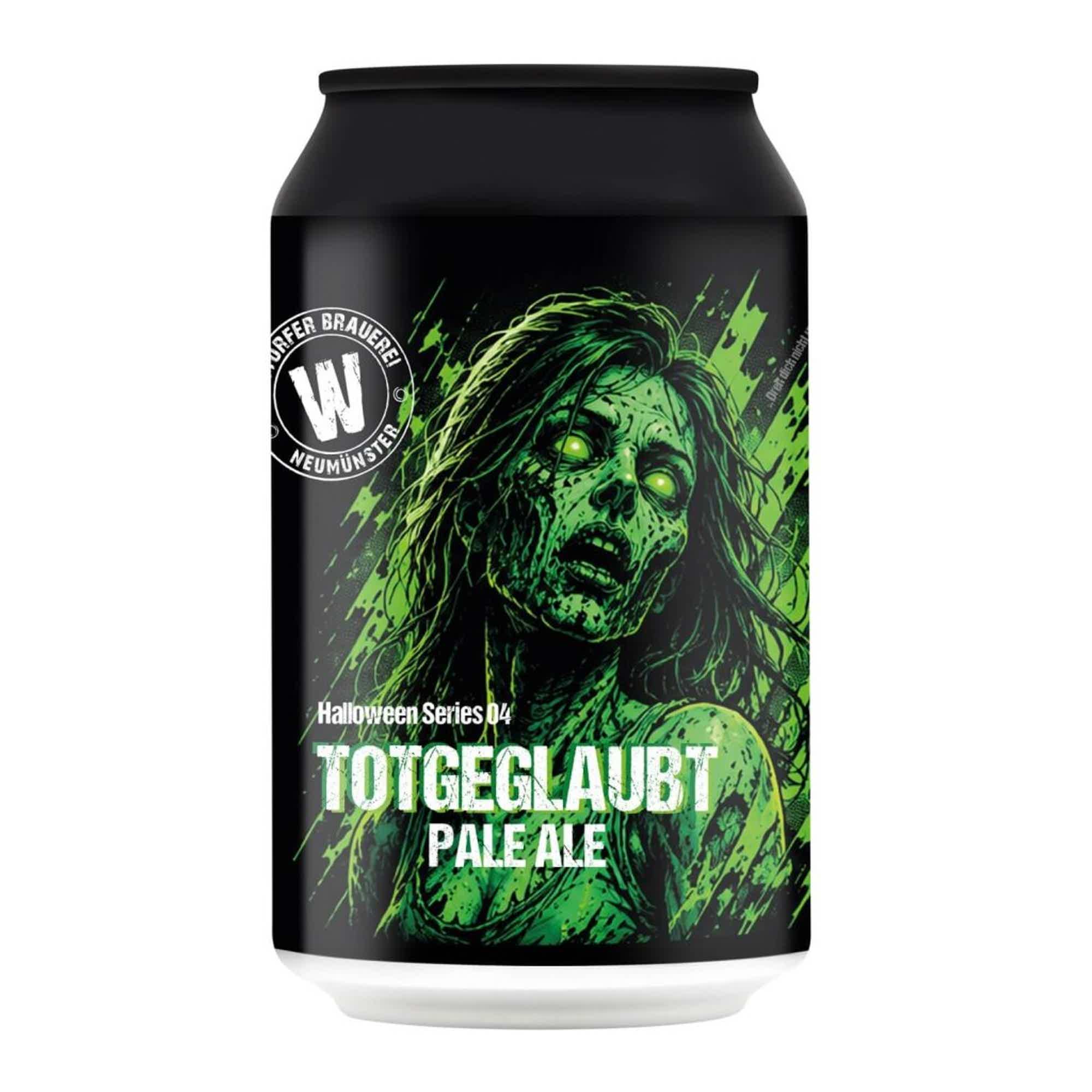 Wittorfer Totgeglaubt Pale Ale (Halloween Series 04) 0,33l 5.4% 0.33L, Beer