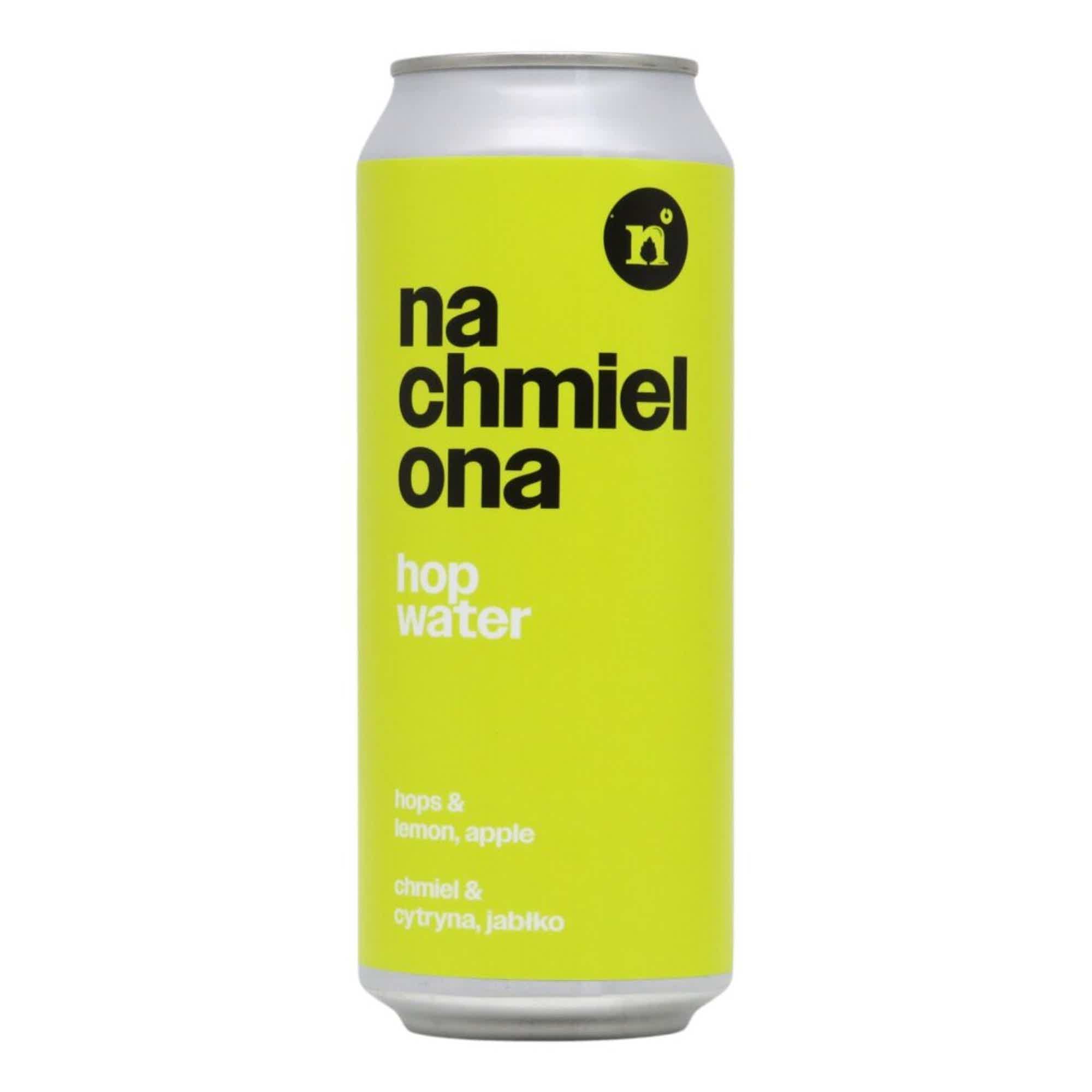 Nepomucen Nachmielona Hop x Lemon x Apple Non-Alcoholic Hop Water 0,5l 0.0% 0.5L, Beer