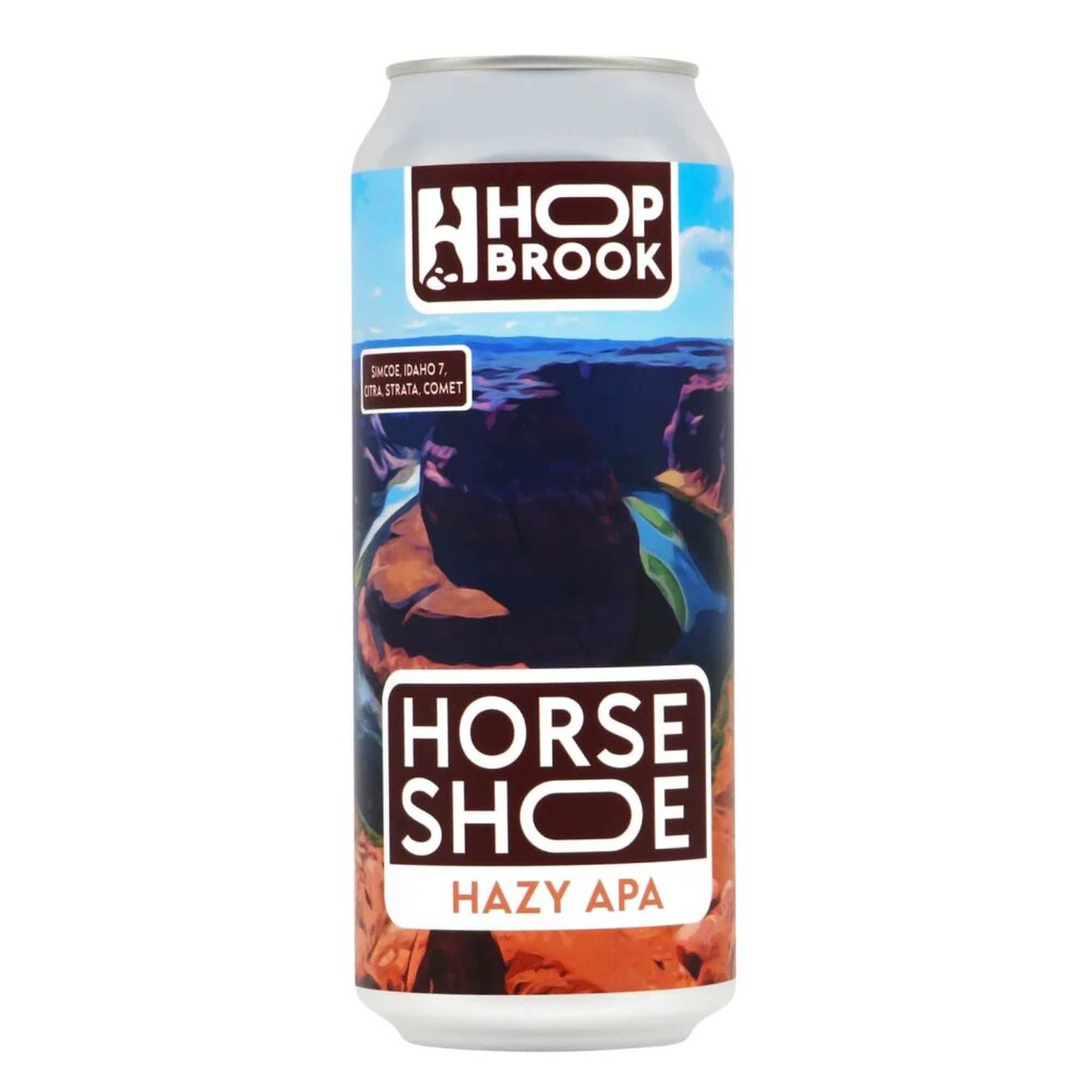 Hop Brook 53M Horseshoe Hazy APA 0,5l 4.1% 0.5L, Beer