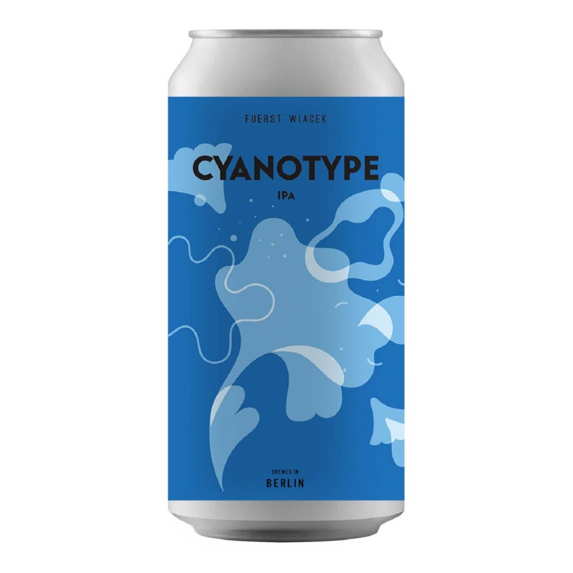 Fuerst Wiacek Cyanotype IPA (NEW BATCH 26) 0,44l 6.2% 0.44L, Beer