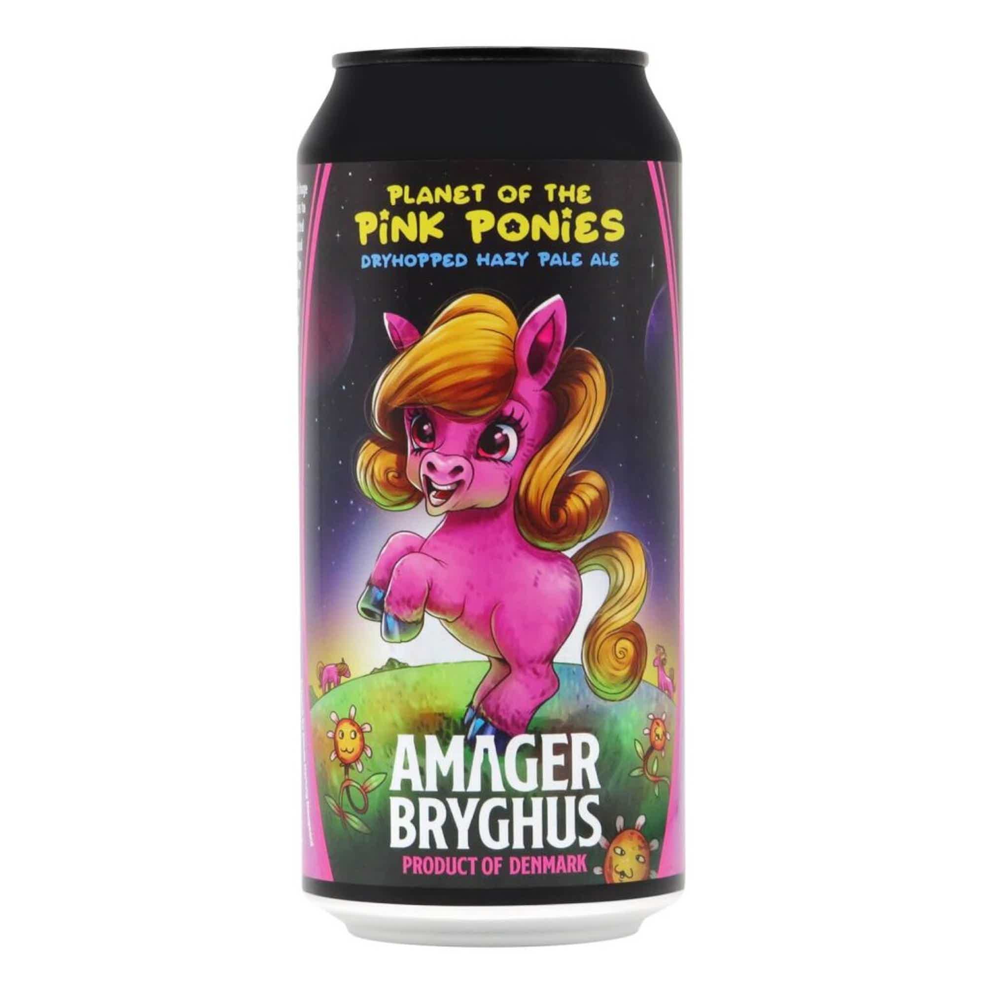 Amager Planet Of The Pink Ponies DH Hazy Pale Ale 0,44l 5.5% 0.44L, Beer