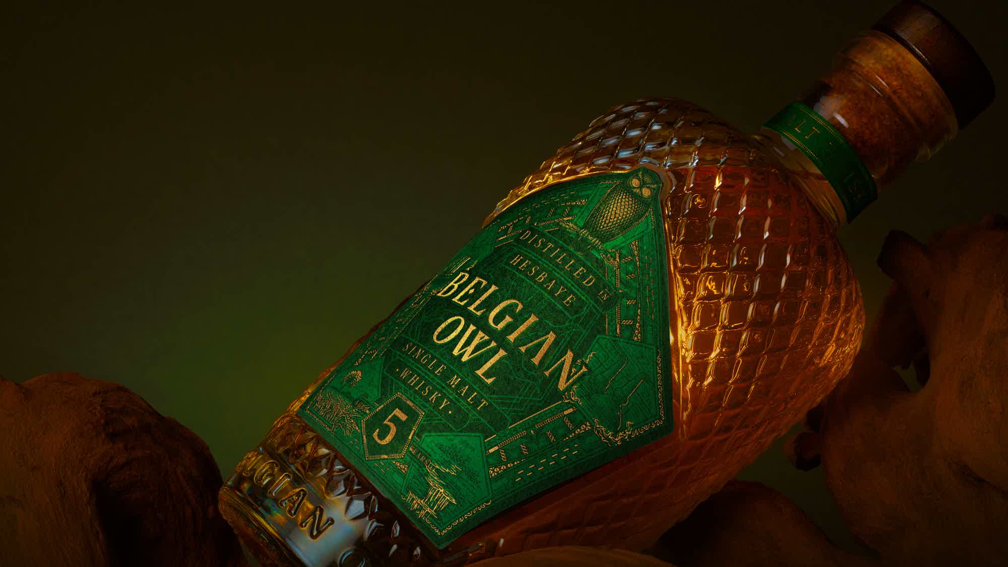 Belgian Owl 5 Years 46.0% 0.5L, Spirits