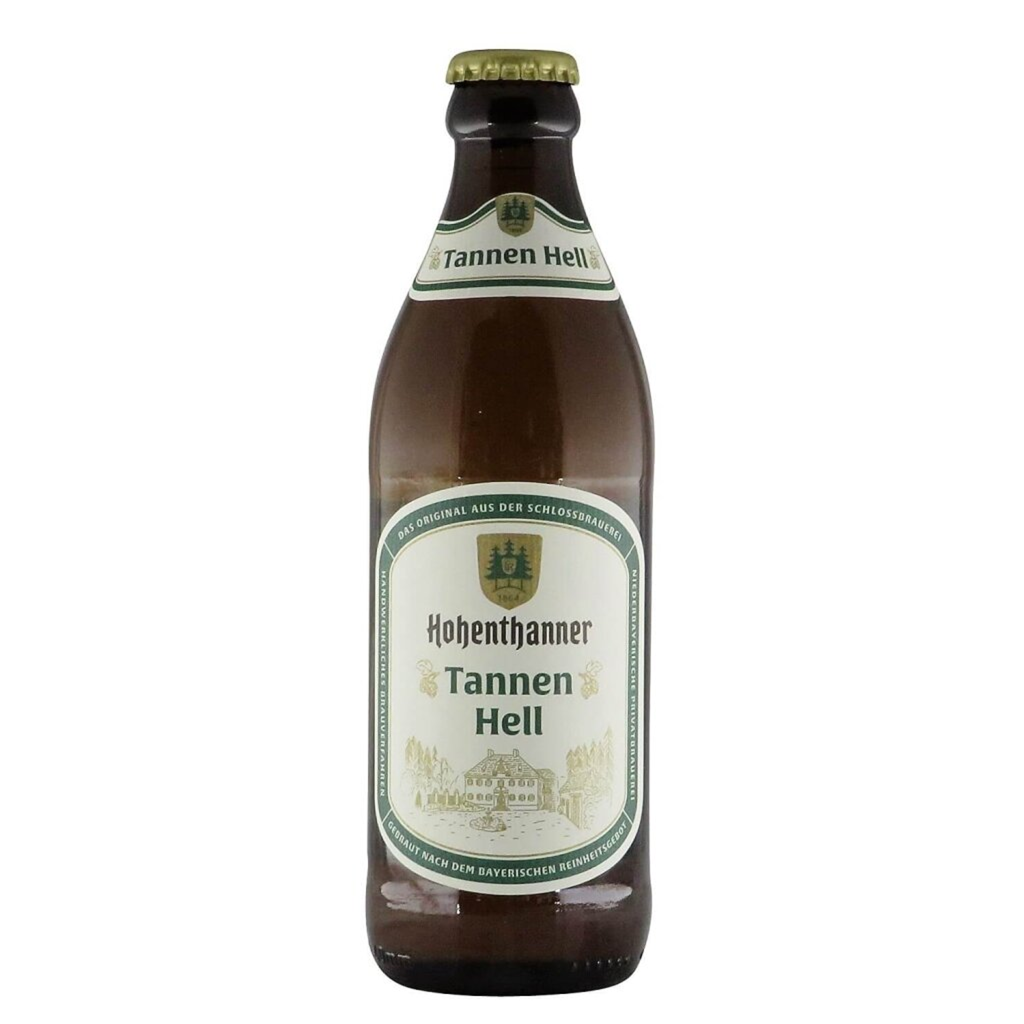 Hohenthanner Tannen Hell 0,33l 5.0% 0.5L, Beer