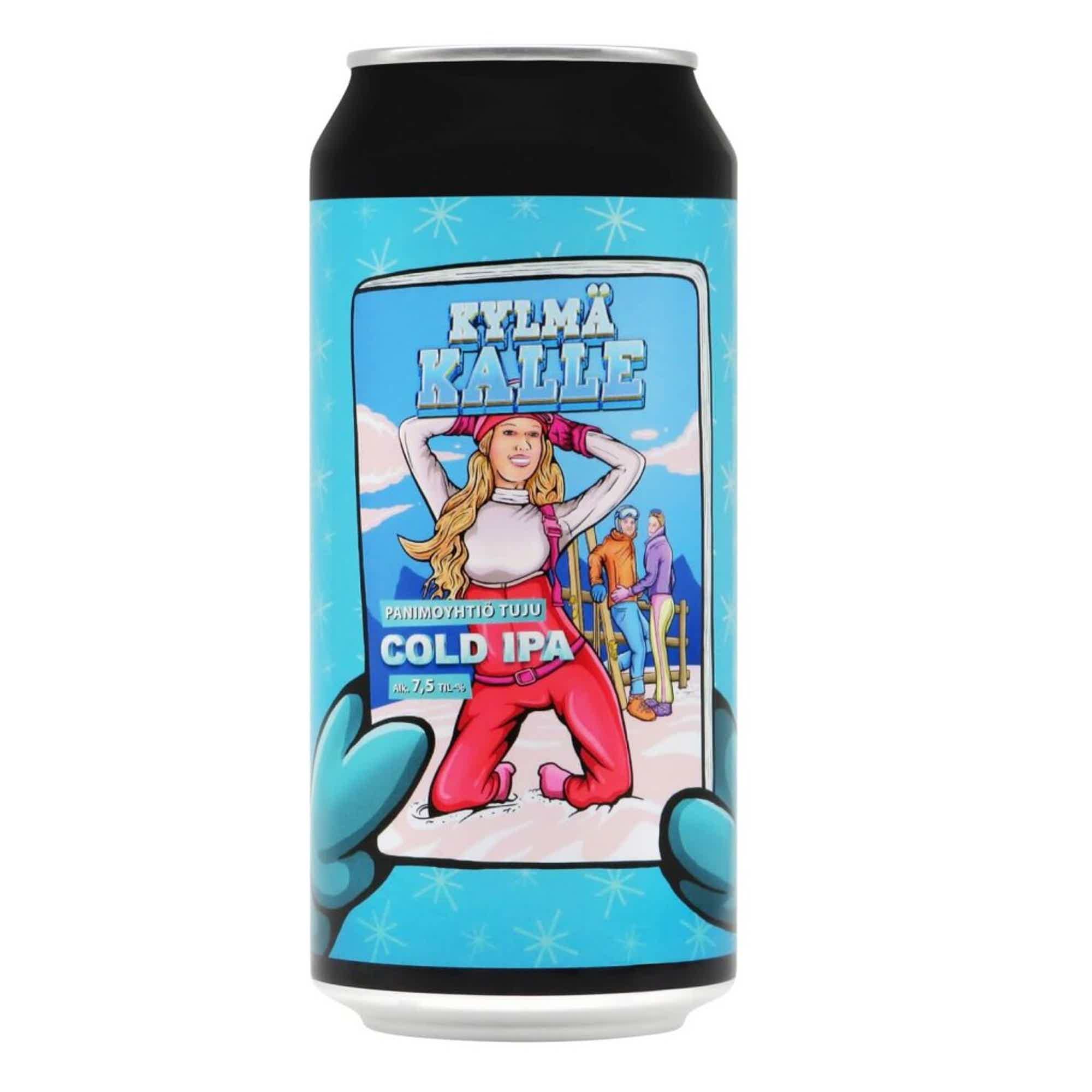 Panimoyhtiö Tuju Kylmä Kalle Cold IPA 0,44l 7.5% 0.44L, Beer