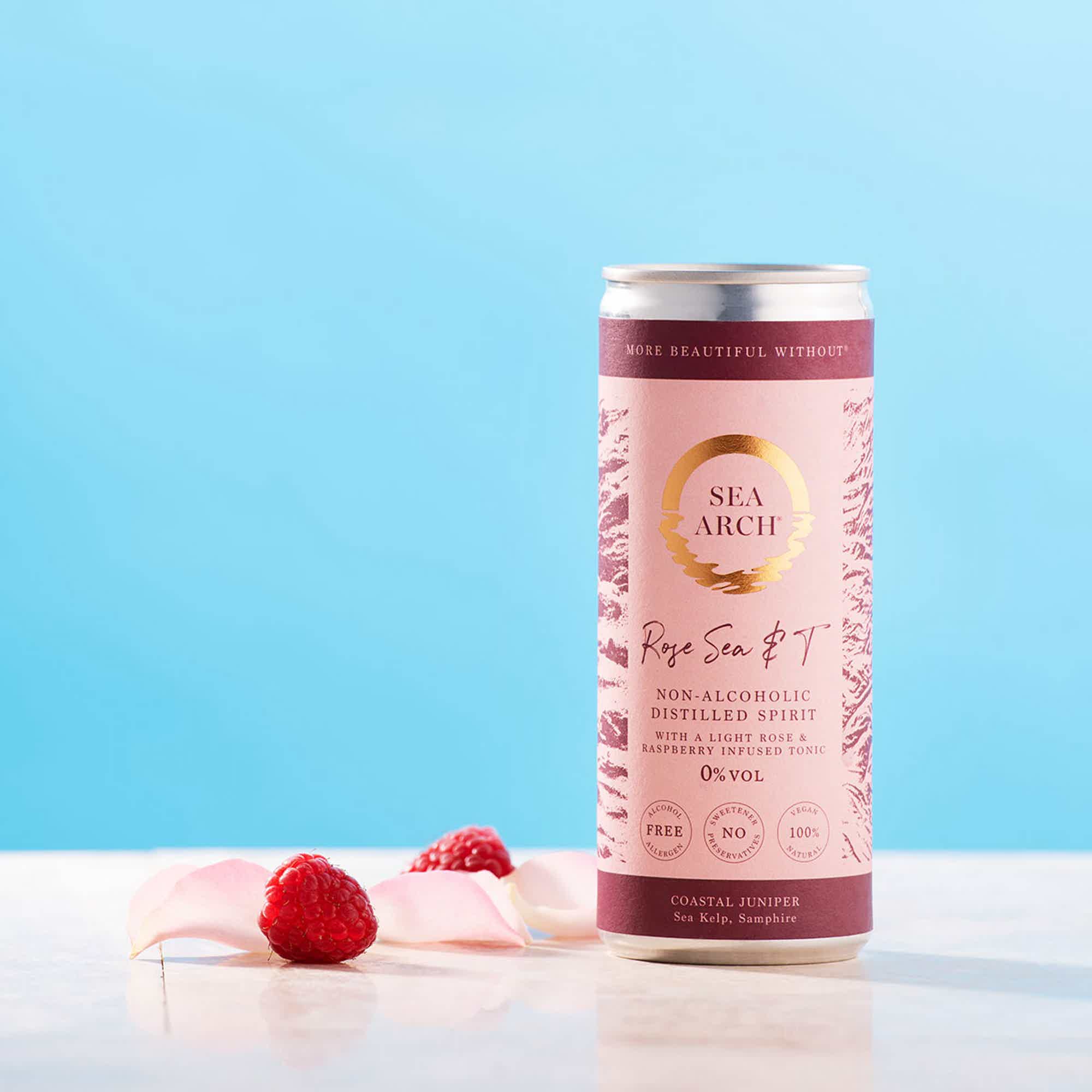Nolo Collective - Sea Arch Rose Sea & T 0.0% 0.25L, Non alcohol