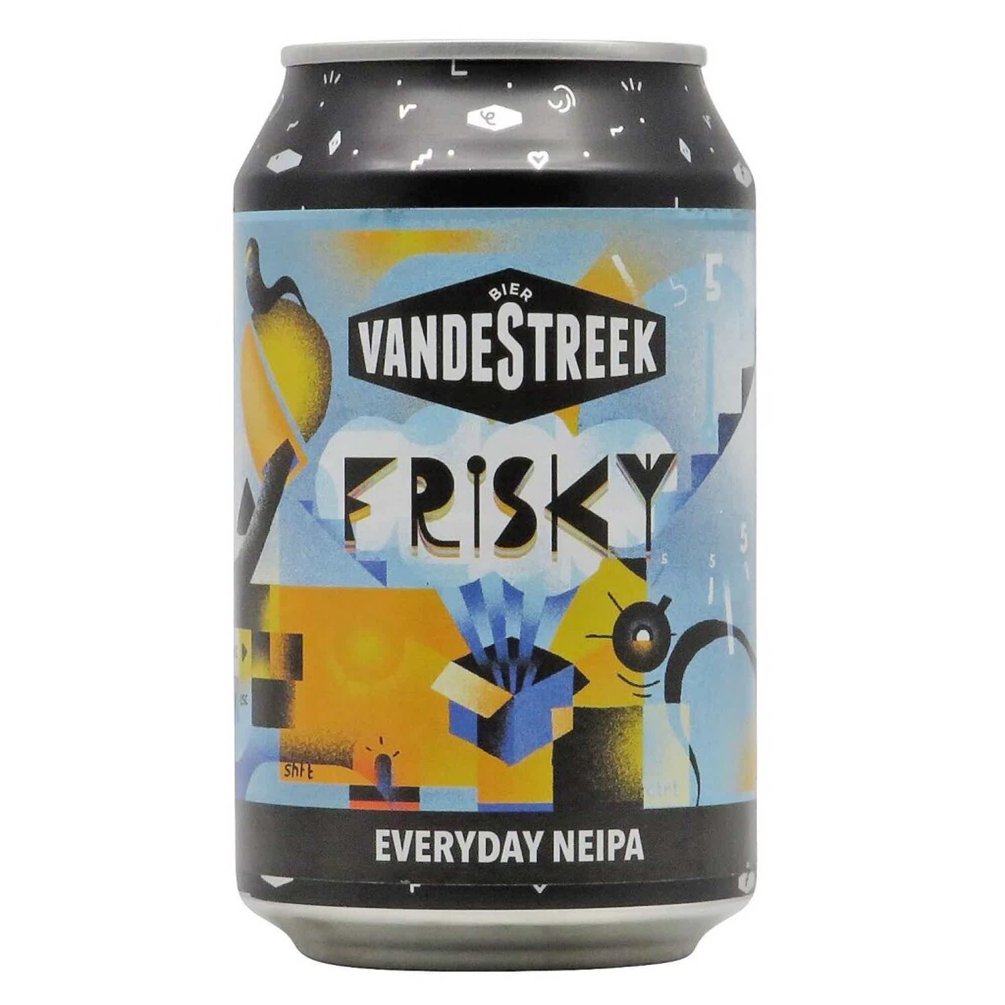 VandeStreek Frisky Everyday NEIPA 0,33l 4.4% 0.33L, Beer