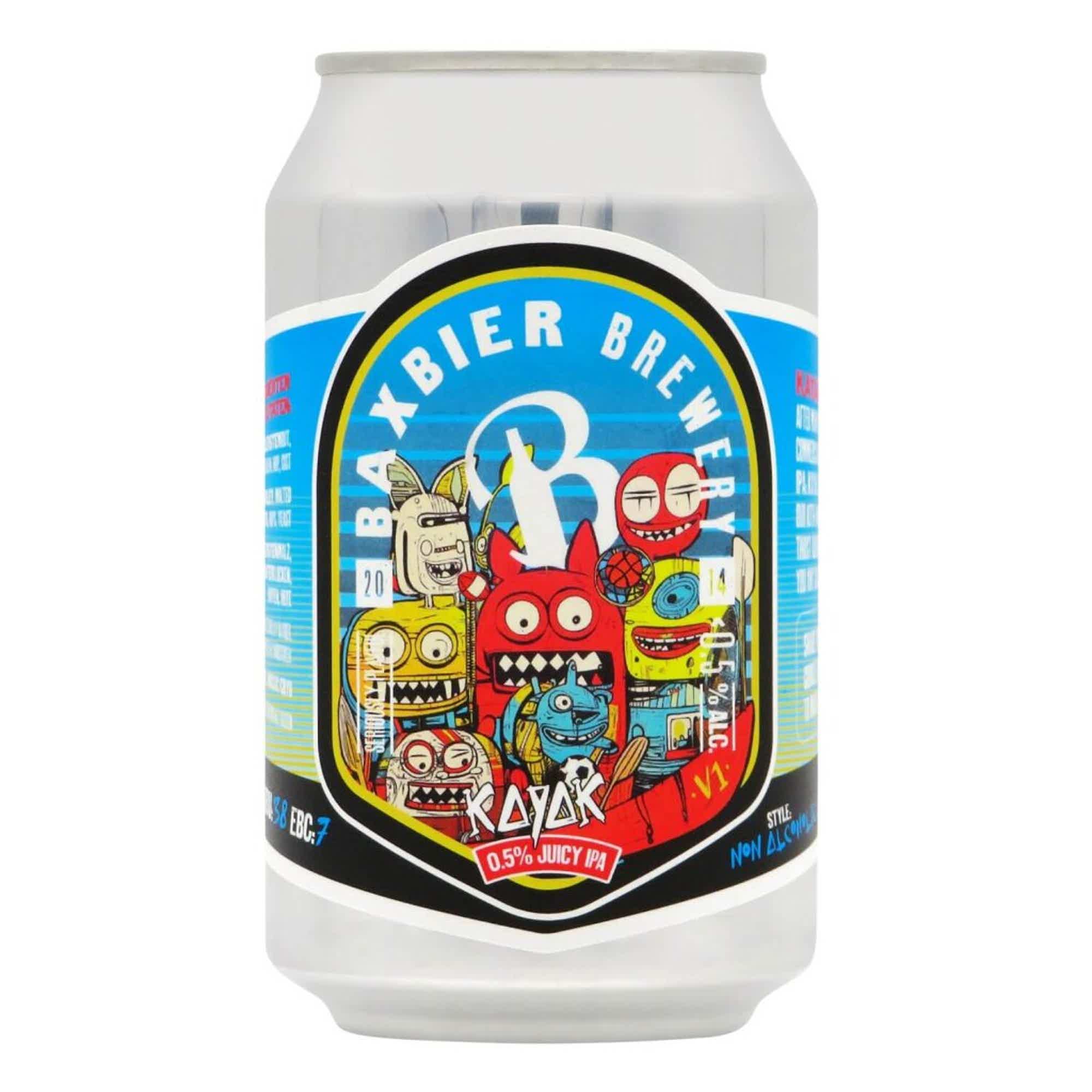 Baxbier Kayak V1 Non-Alcoholic IPA 0,33l 0.3% 0.33L, Beer