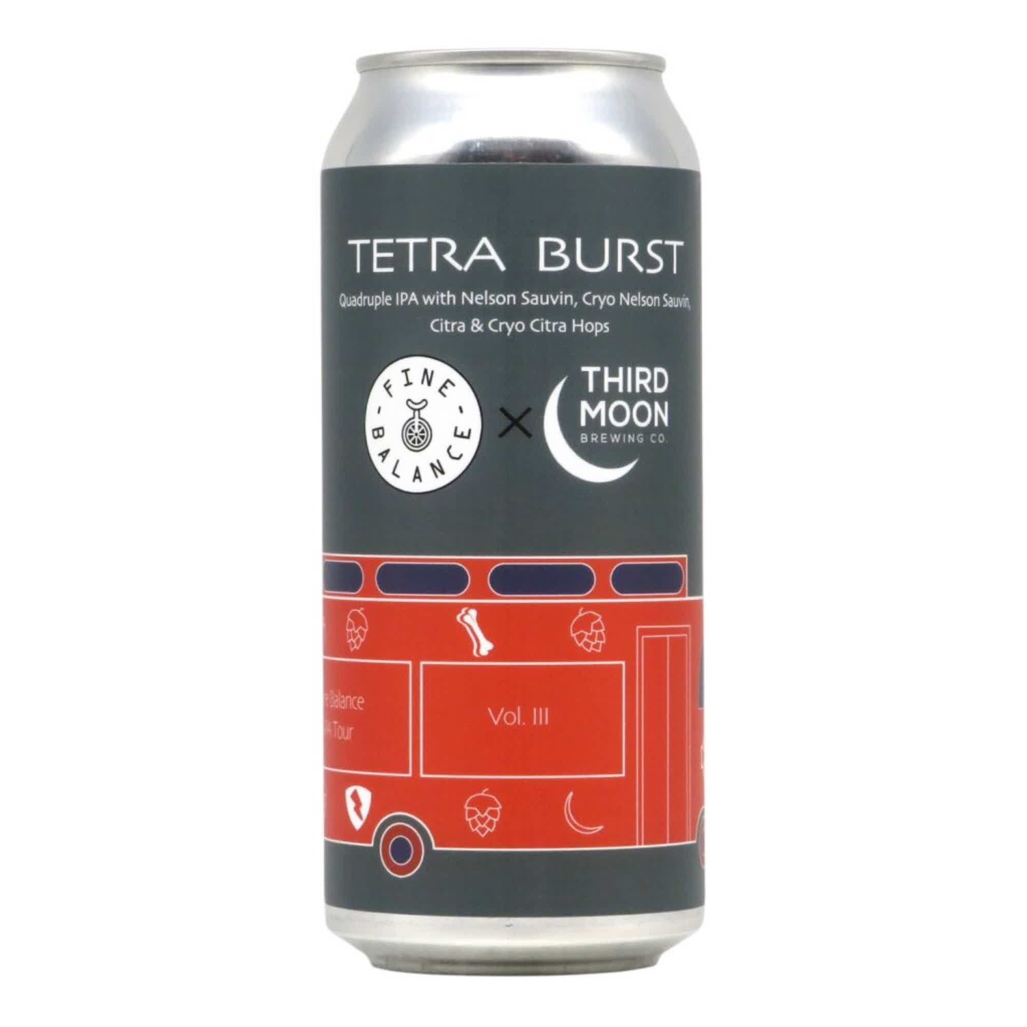Fine Balance/Third Moon Tetra Burst Quadruple IPA 0,473l 11.9% 0.473L, Beer