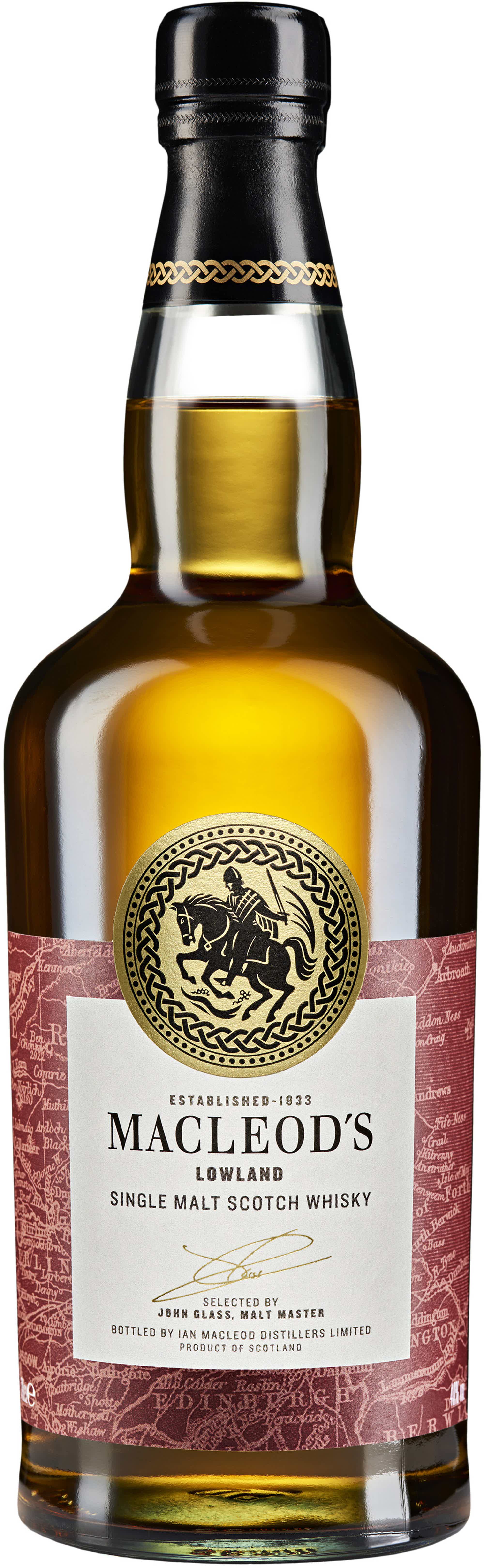 Ian Macleod - Macleod's Lowland Single Malt Scotch Whisky 70cl 40.0% 0.7L, Spirits
