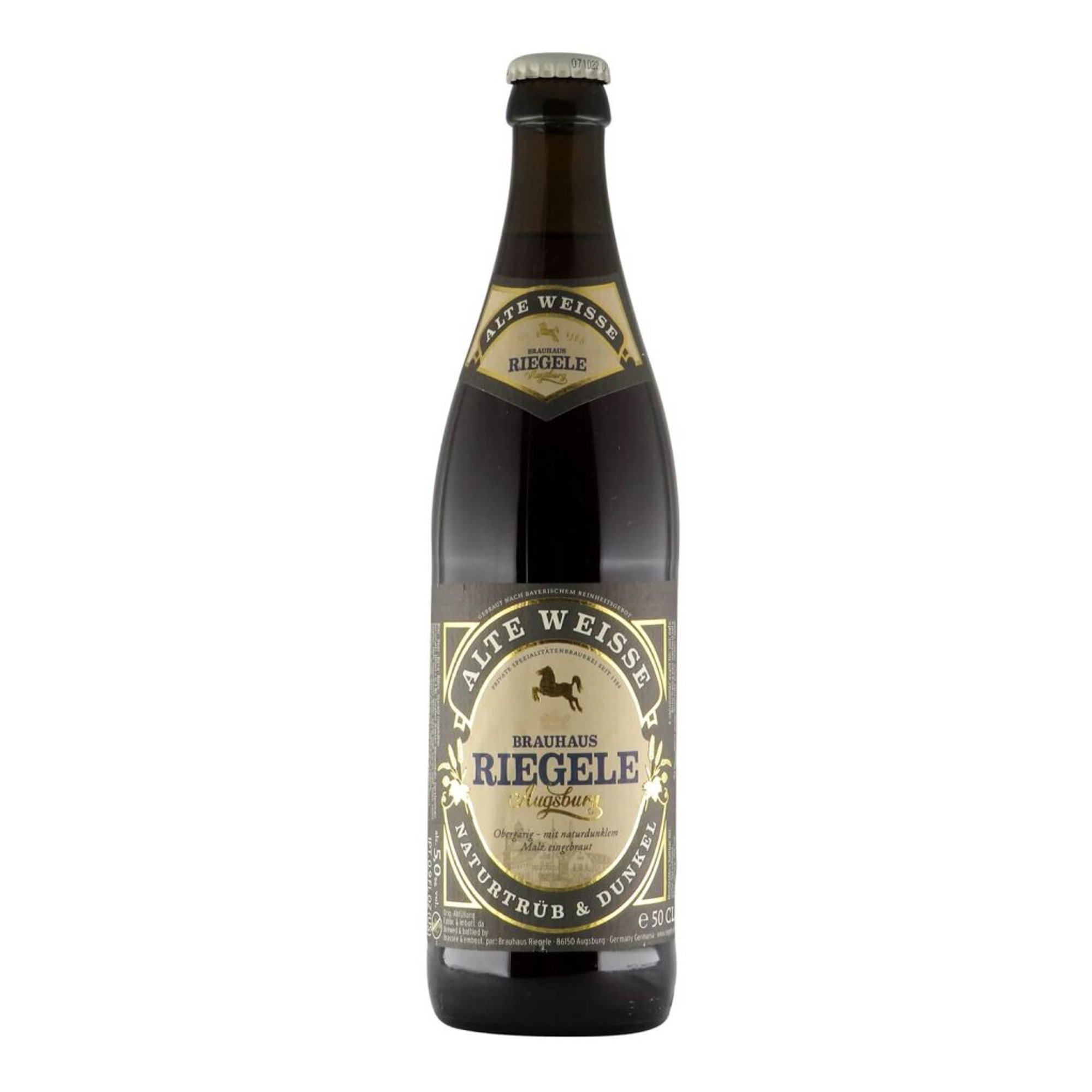 Riegele Alte Weisse 0,5l 5.0% 0.5L, Beer
