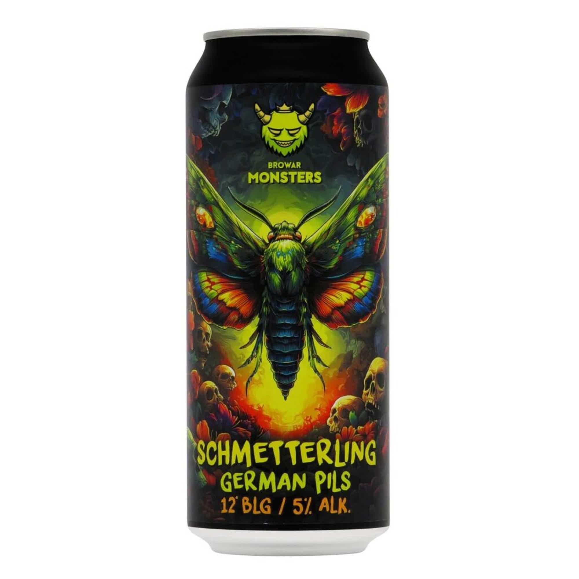 Browar Monsters Schmetterling German Pils 0,5l 5.0% 0.5L, Beer