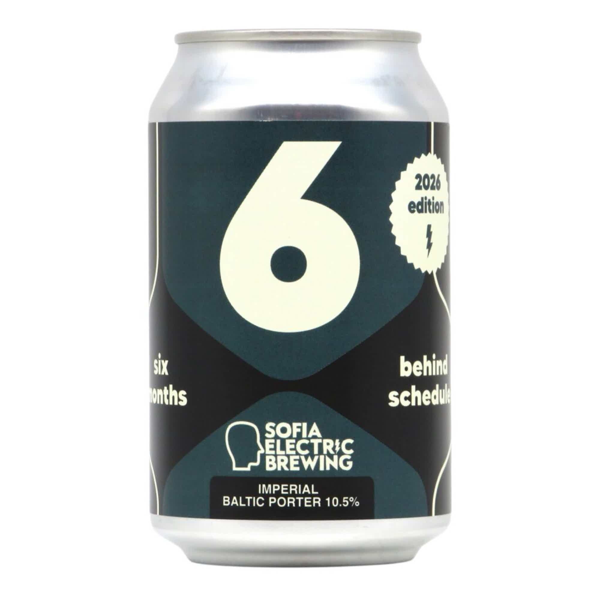 Sofia Electric 6 Months Behind Schedule 2026 Baltic Porter 0,33l 10.5% 0.33L, Beer