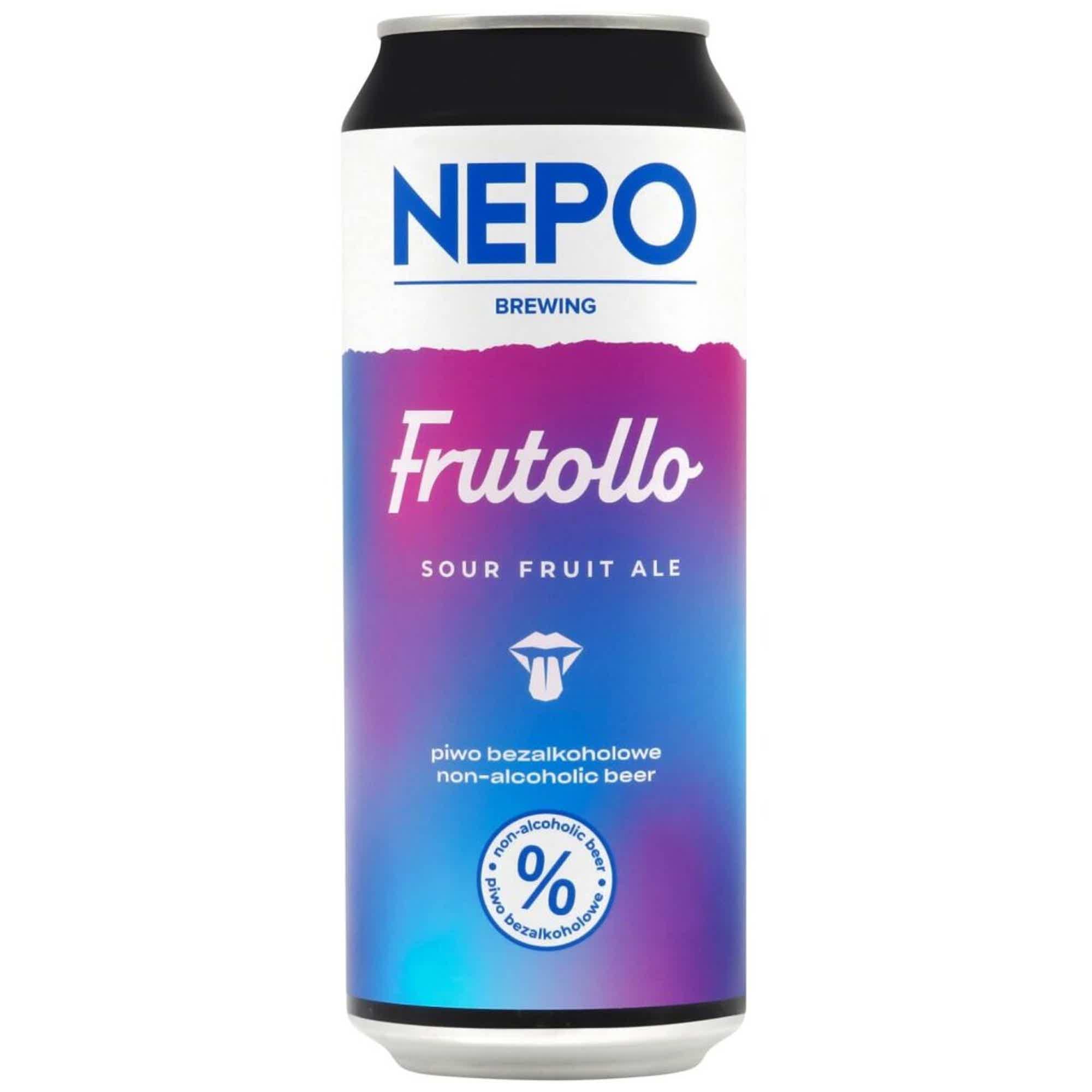Nepomucen/Nook Frutollo Non-Alcoholic Sour 0,5l 0.5% 0.5L, Beer