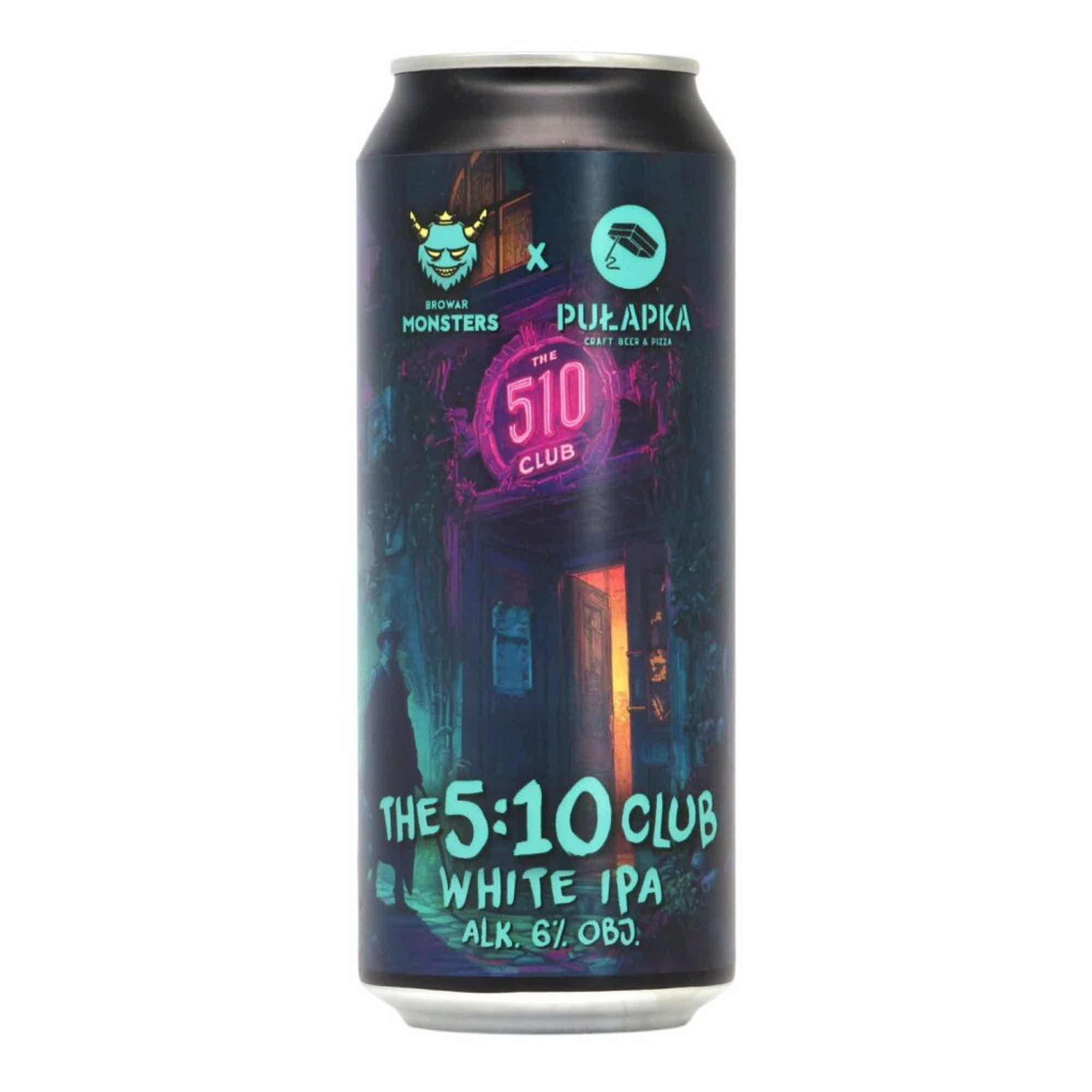 Browar Monsters The 5:10 Club White IPA 0,5l 6.0% 0.5L, Beer