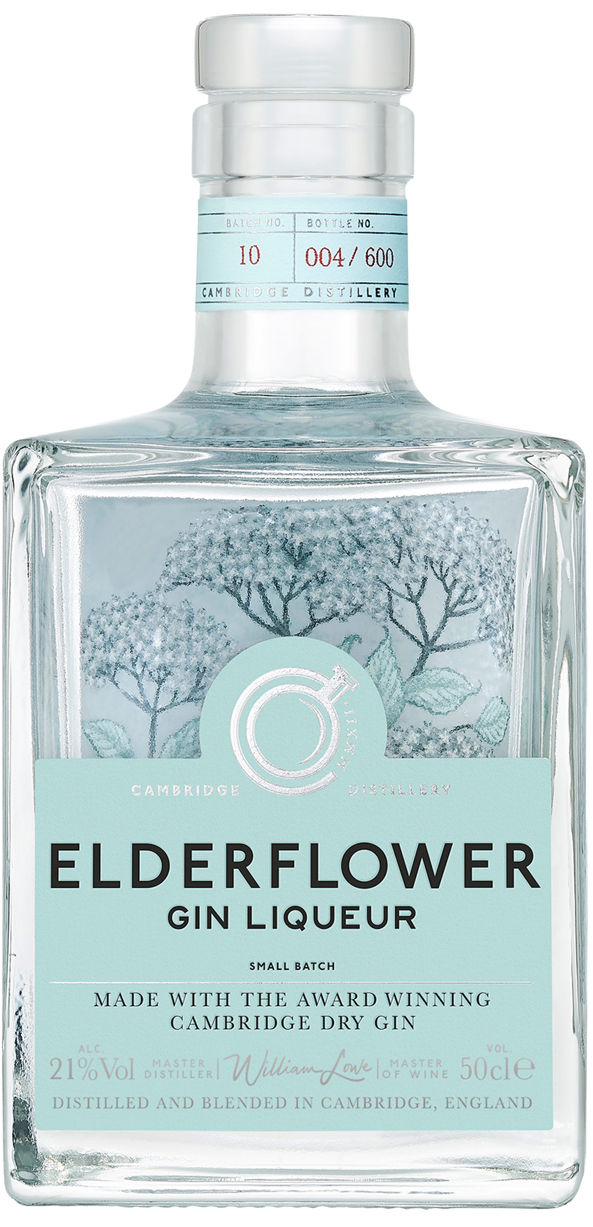 Cambridge Elderflower Liqueur 21.0% 0.5L, Spirits