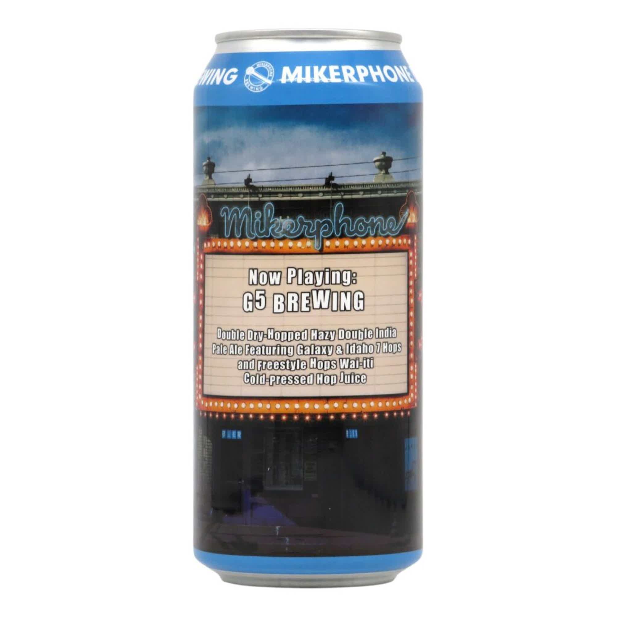 Mikerphone/G5 Now Playing: G5 Brewing Double NEIPA 0,473l 8.0% 0.473L, Beer