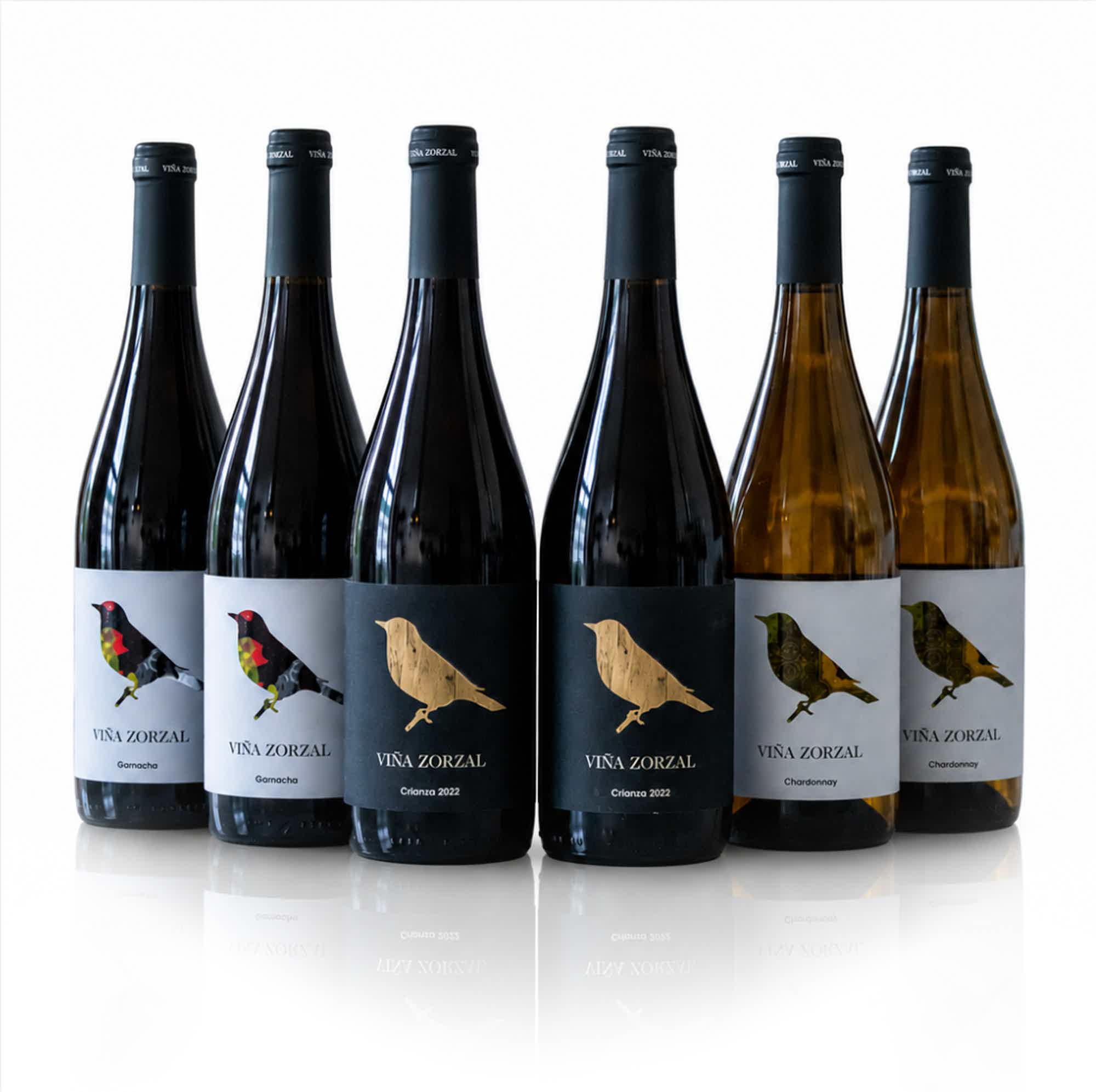 The Bird Cage 1.0: Zorzal Chardonnay, Zorzal Garnacha, Zorzal Crianza