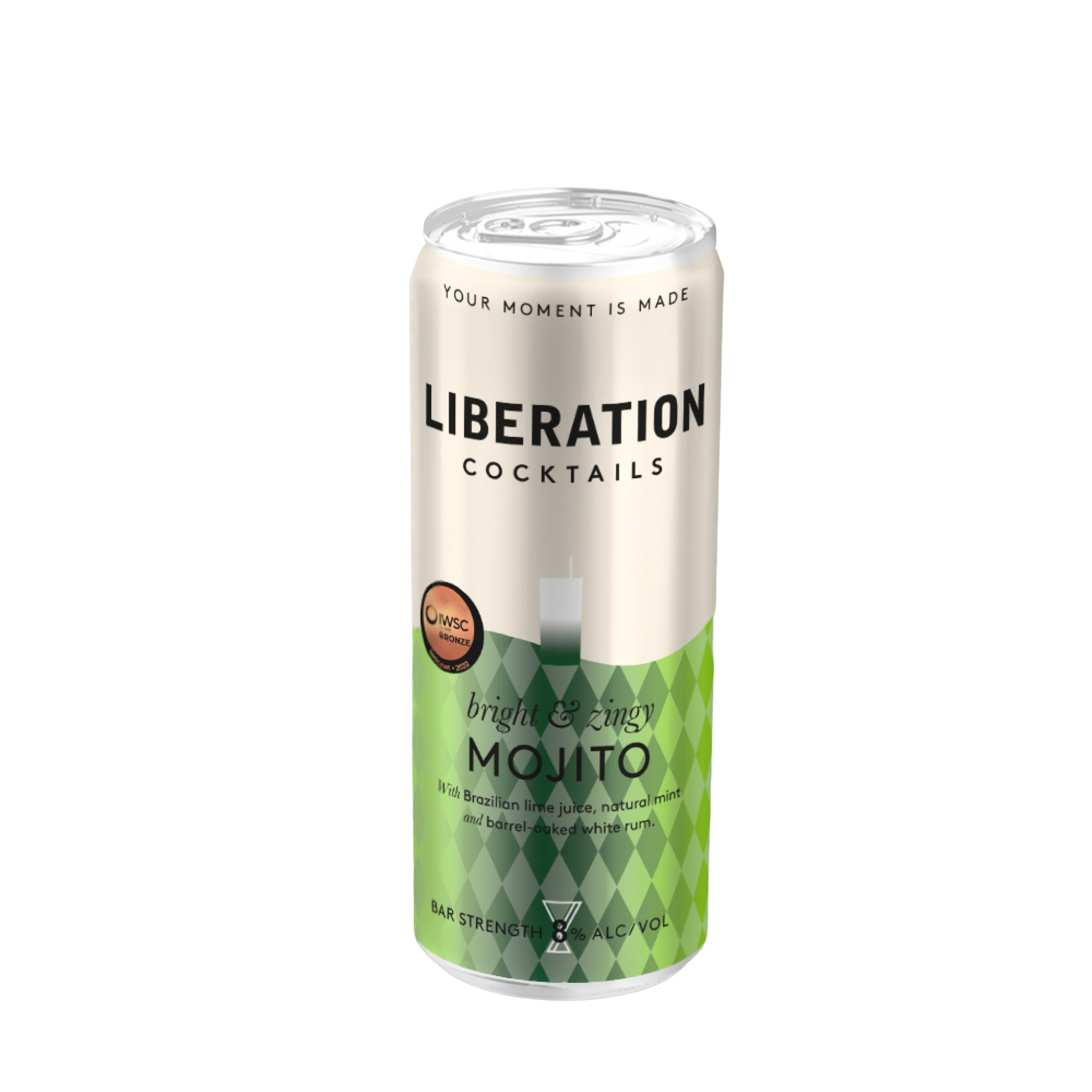 Liberation Mojito 8.0% 0.2L, Spirits