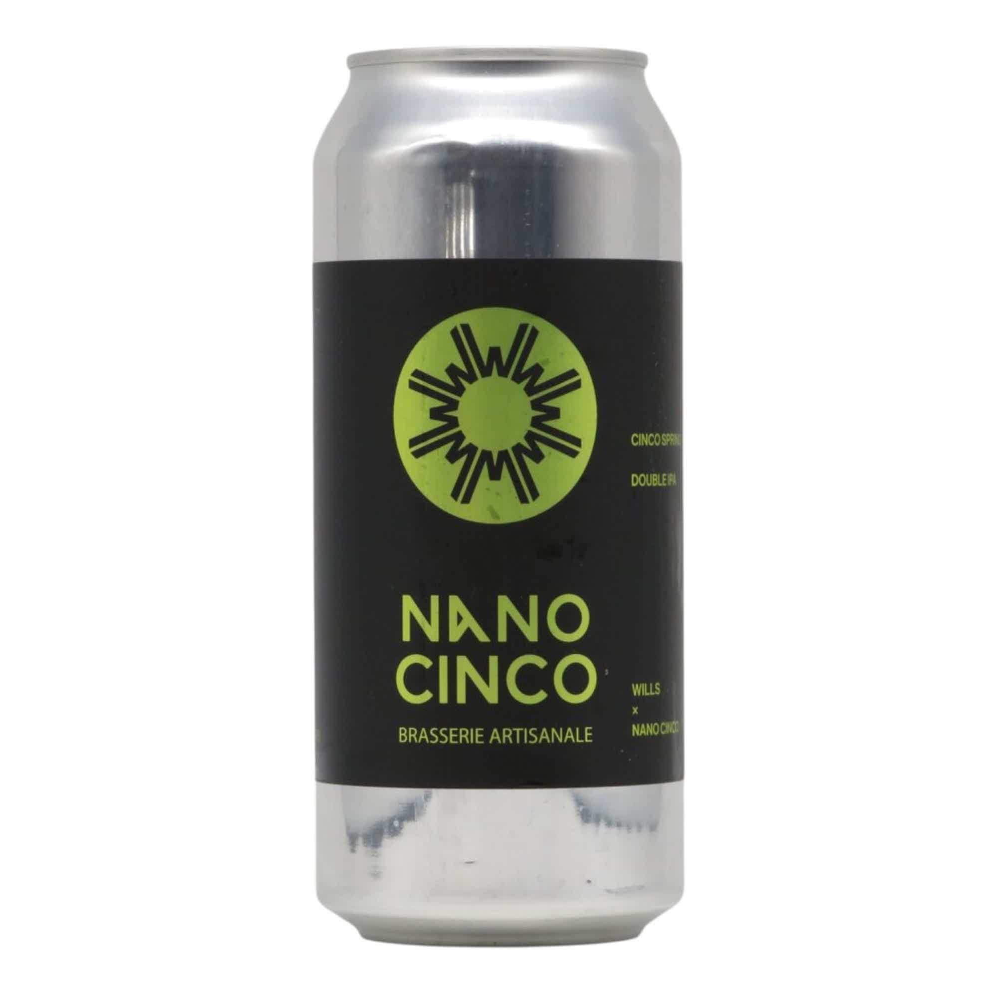 WILLS/Nanco Cinco Cinco Spring Double NEIPA 0,473l 8.0% 0.473L, Beer