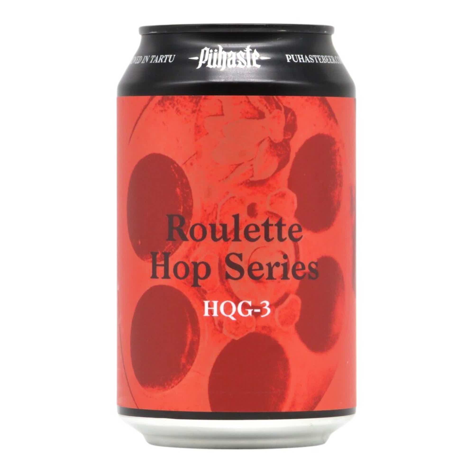 Pühaste Roulette Hop Series: HQG-3 DDH IPA 0,33l 6.9% 0.33L, Beer
