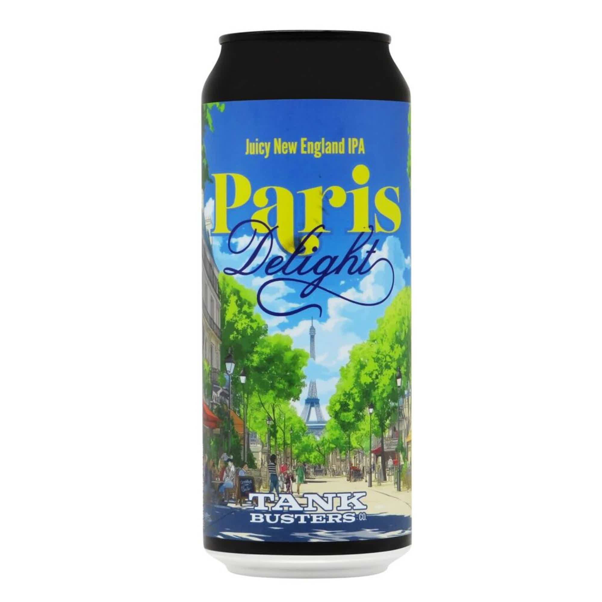 TankBusters Paris Delight Juicy NEIPA 0,5l 5.2% 0.5L, Beer